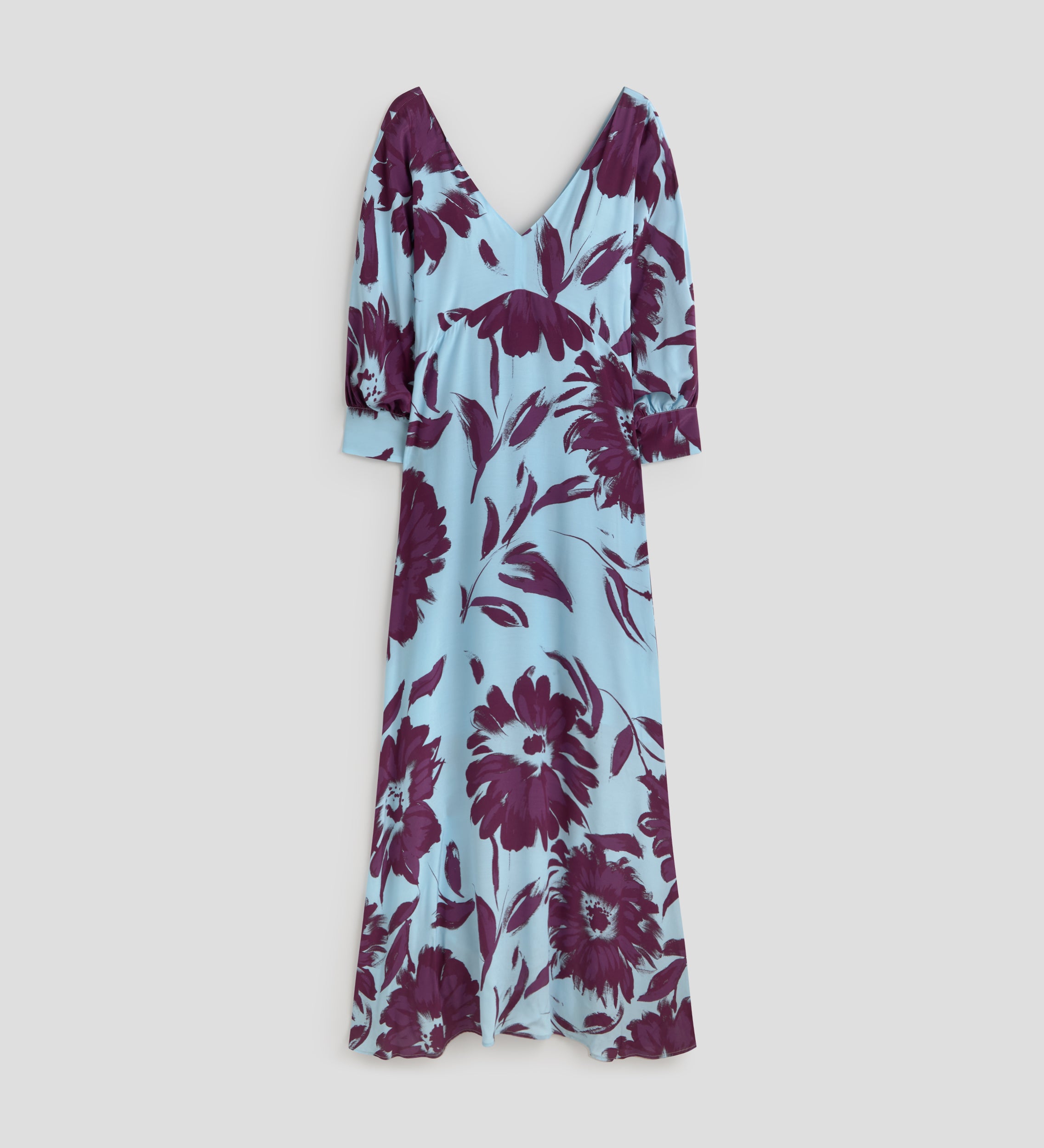 Robe longue imprimée