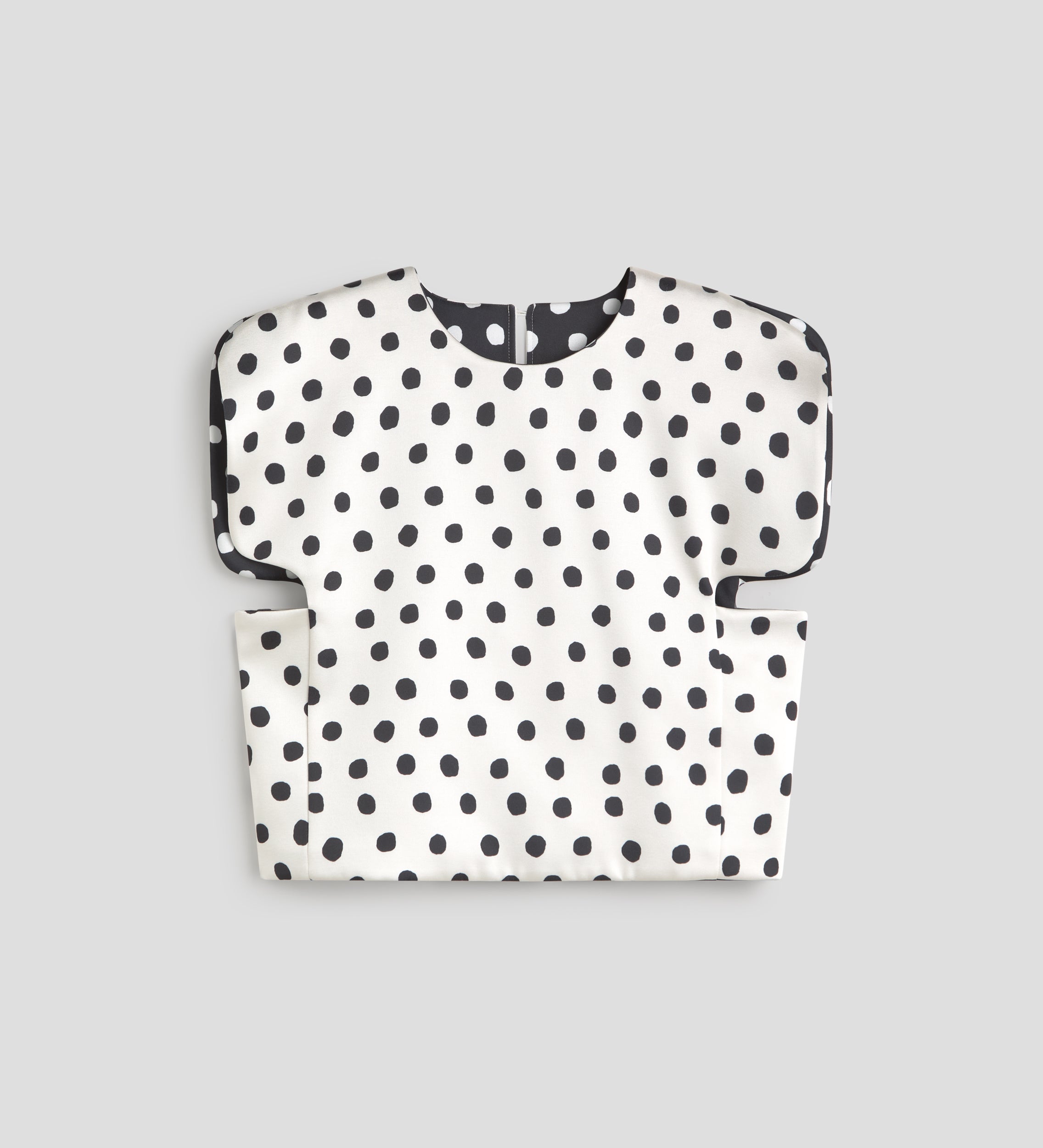 Top en satin imprimé