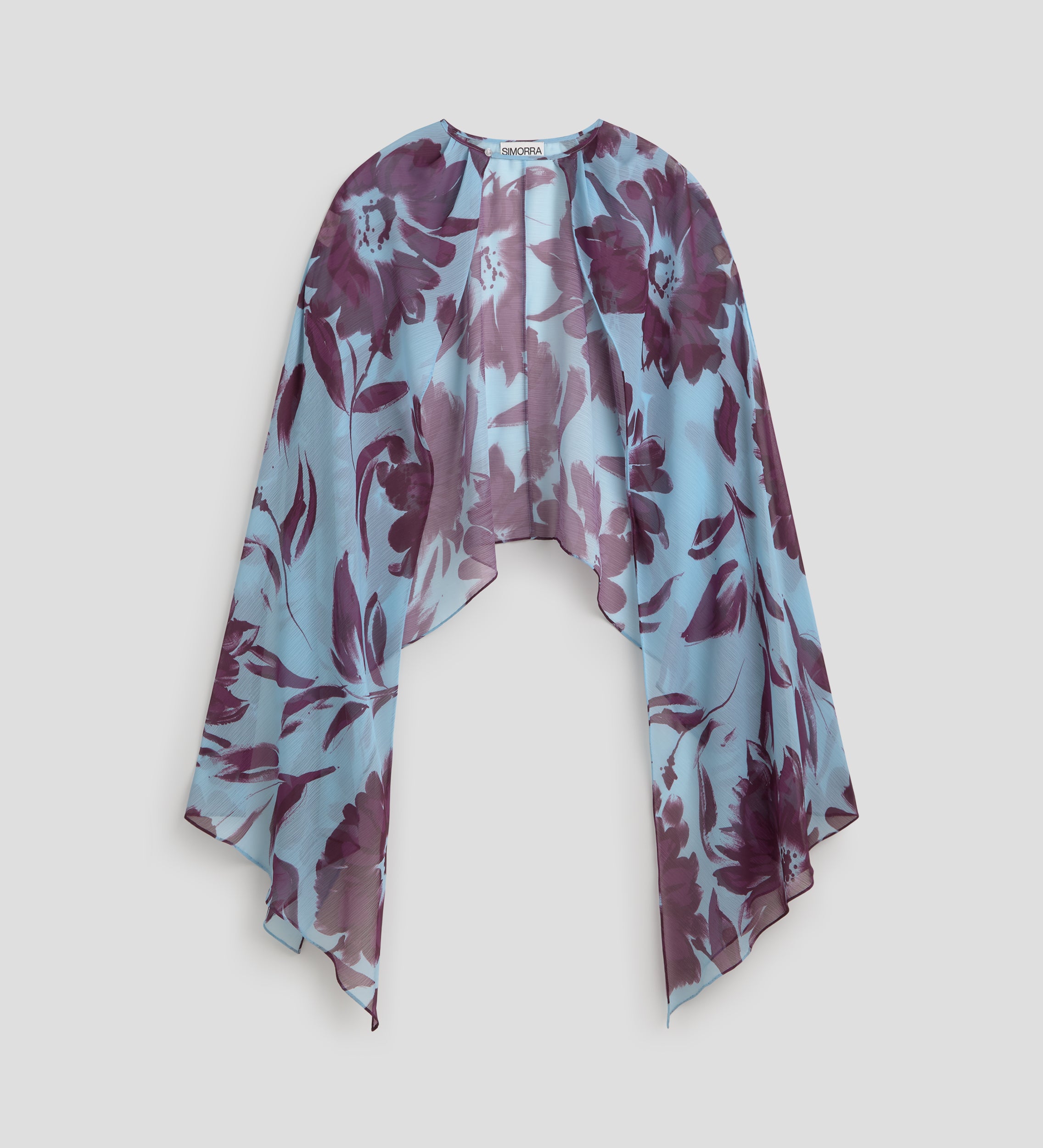Capa fluida estampada