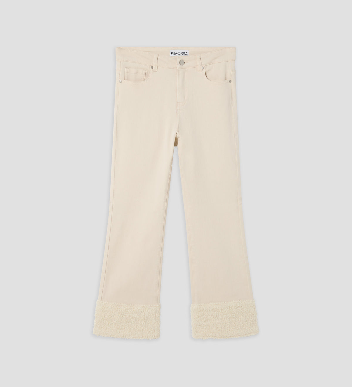 Pantalón bajo decorativo