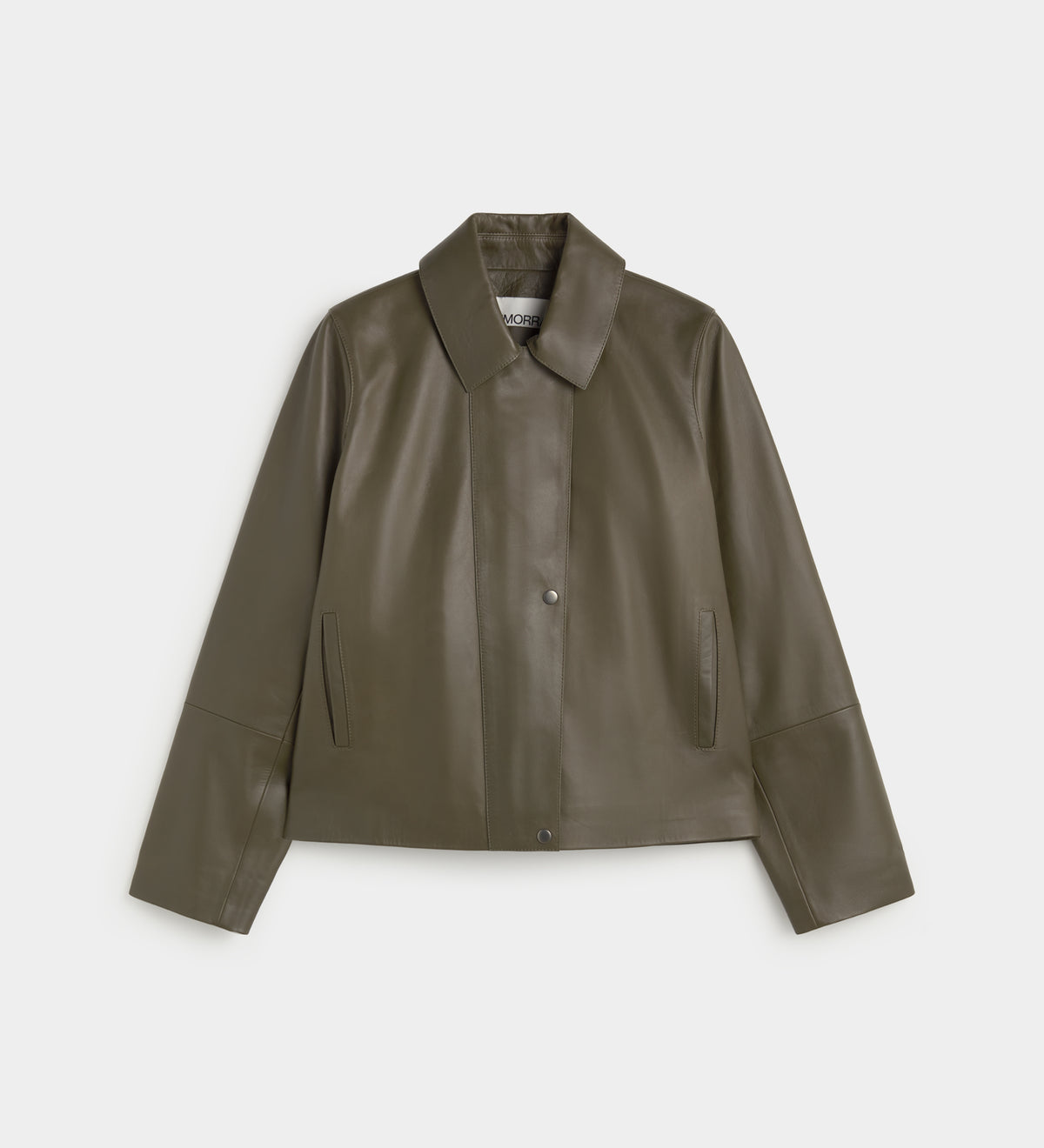 Veste courte en similicuir