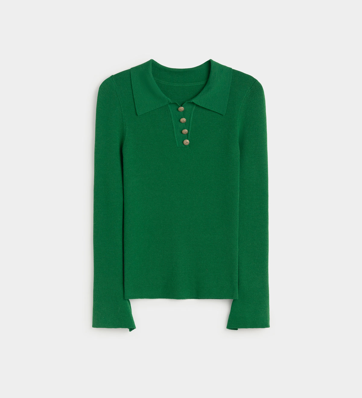 Polo-neck sweater