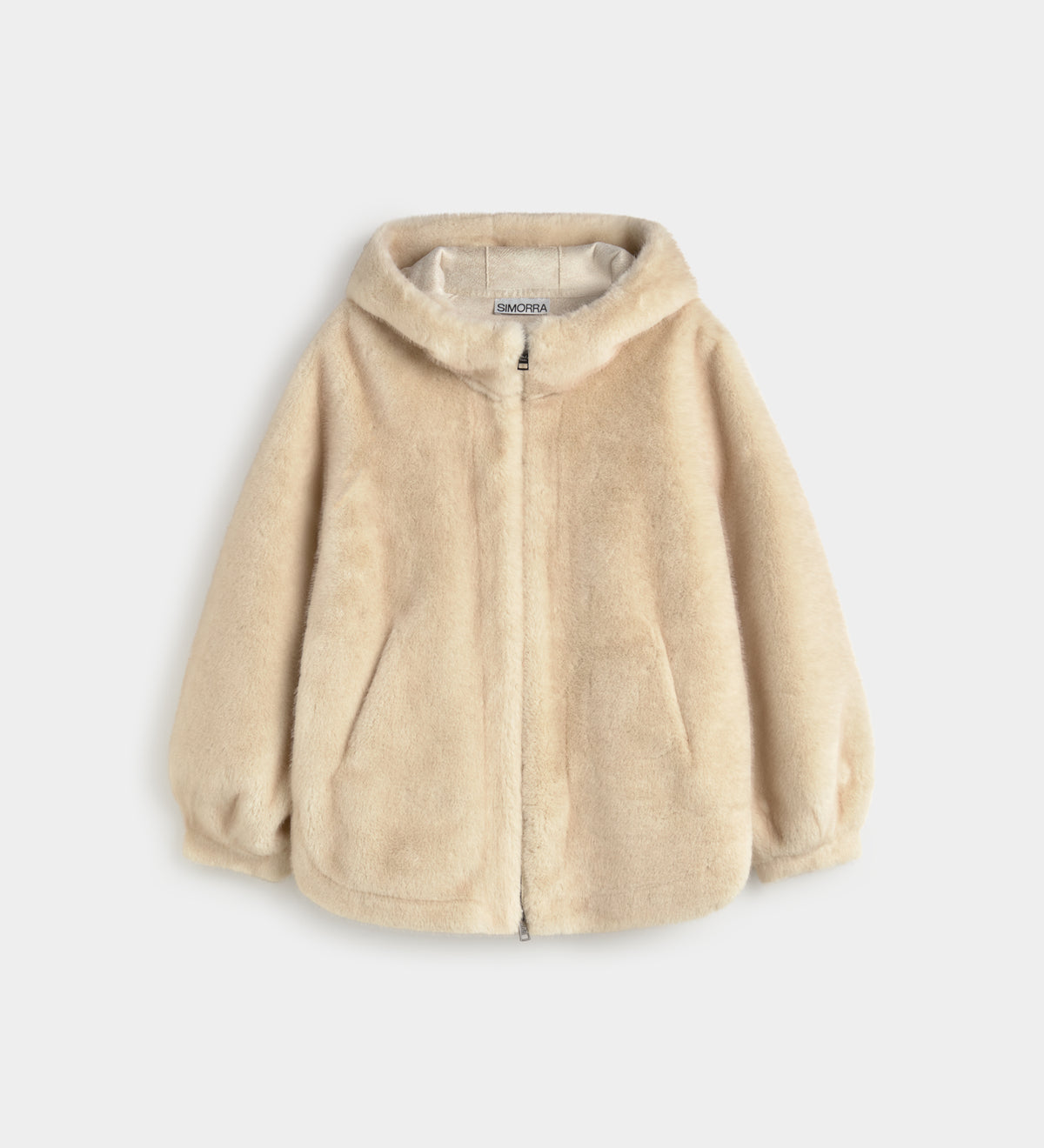 Chaquetón efecto pelo