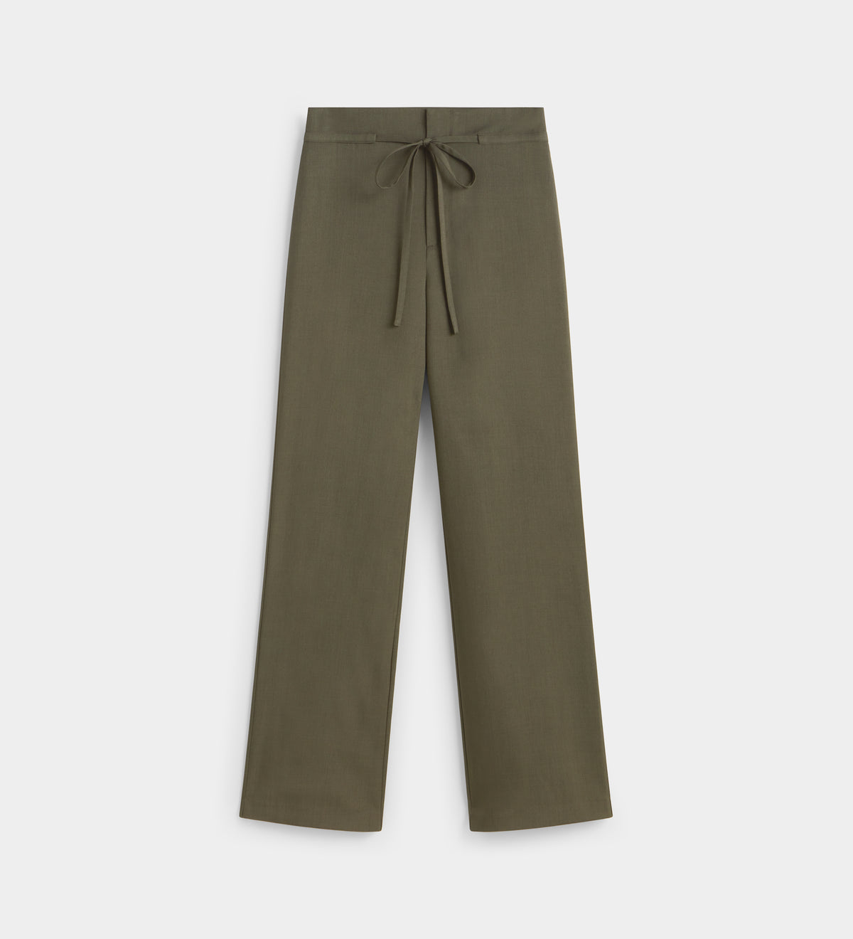 Pantalón ancho cinturón