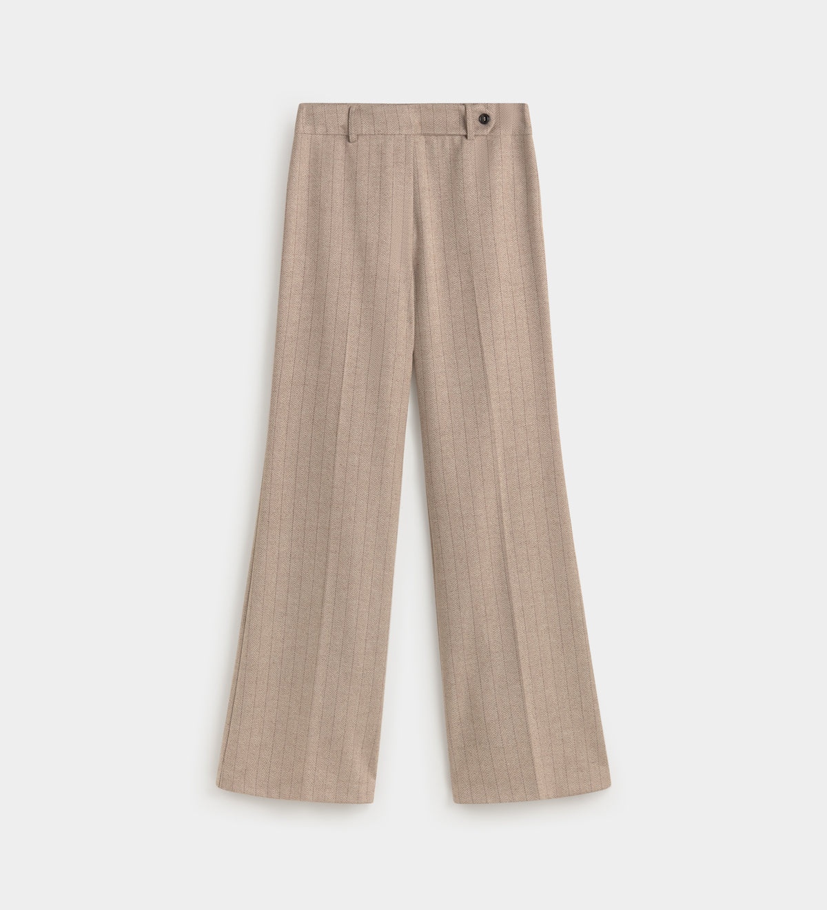 Pantalón espiga acampanado