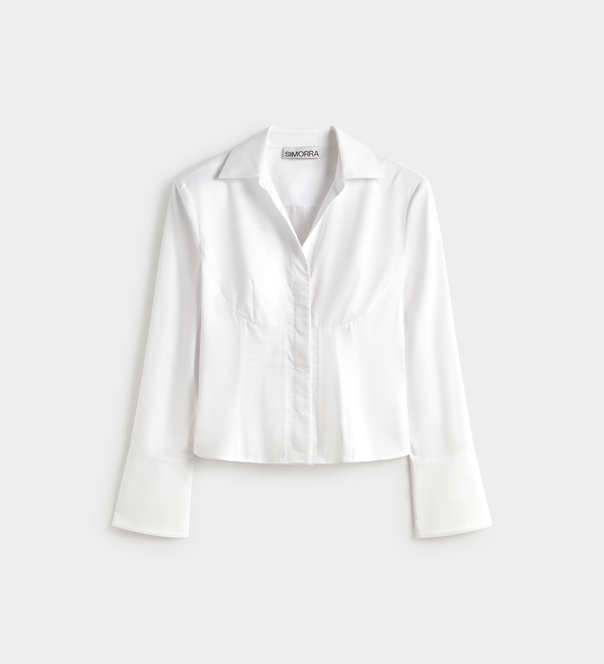 Camisa corta corsetera