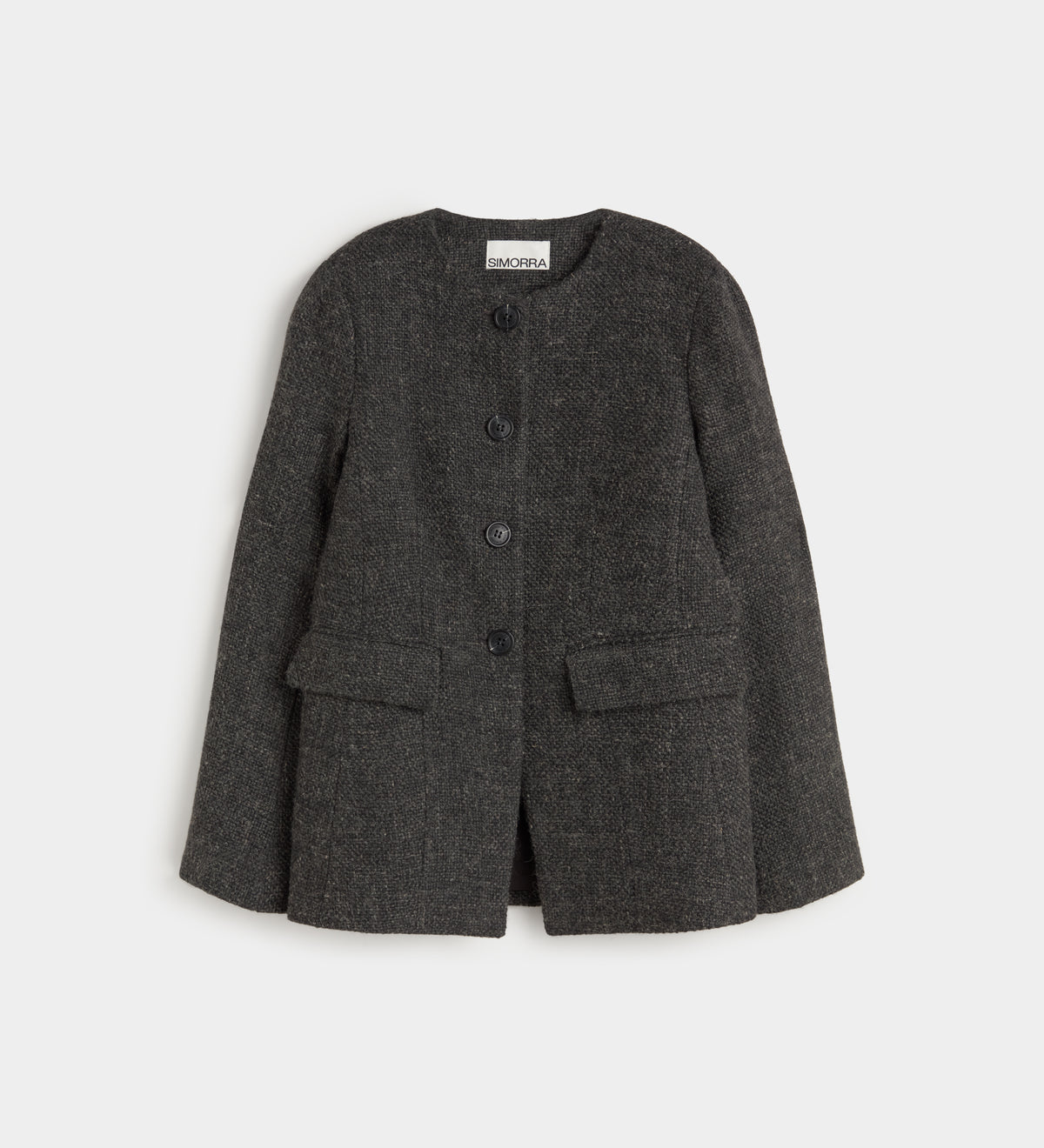 Chaqueta entallada tweed
