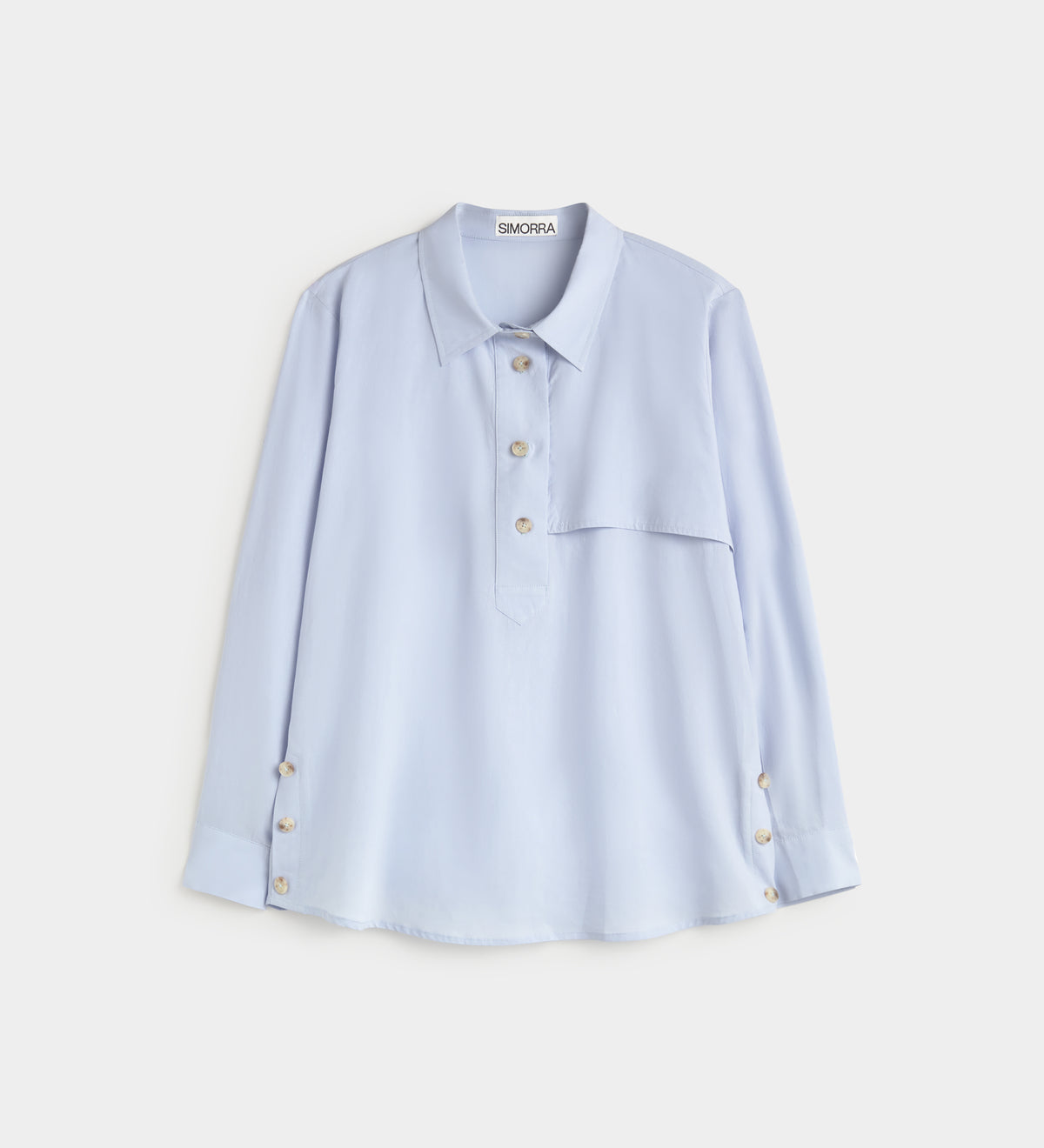 Blusa fluida botones
