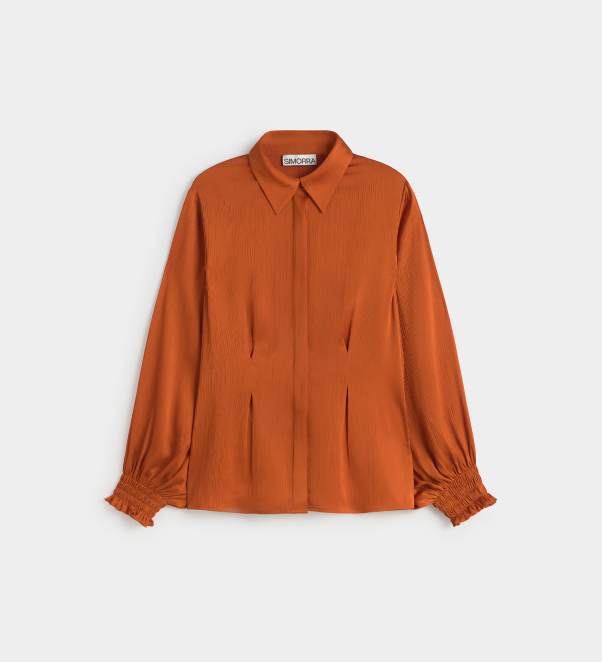 Camisa fluida pinzas