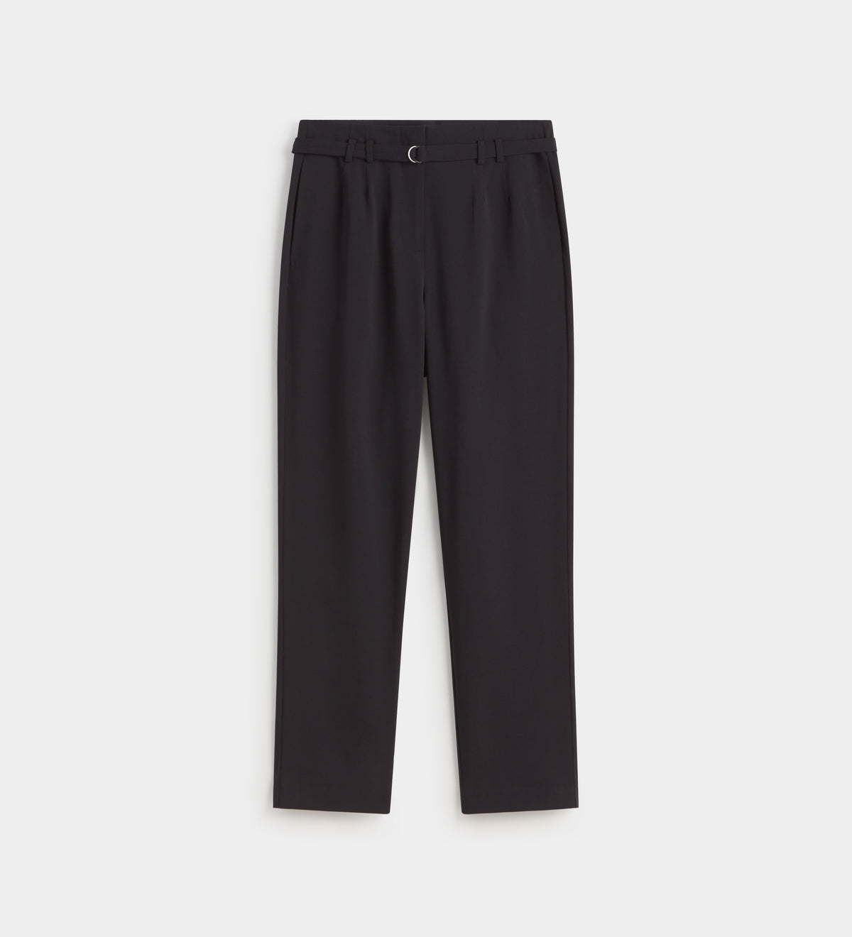Pantalón recto cinturón