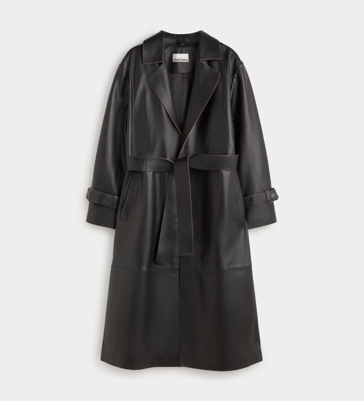 Gabardina larga napa