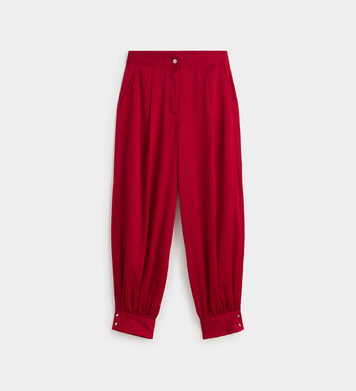 Pantalón bombacho textura