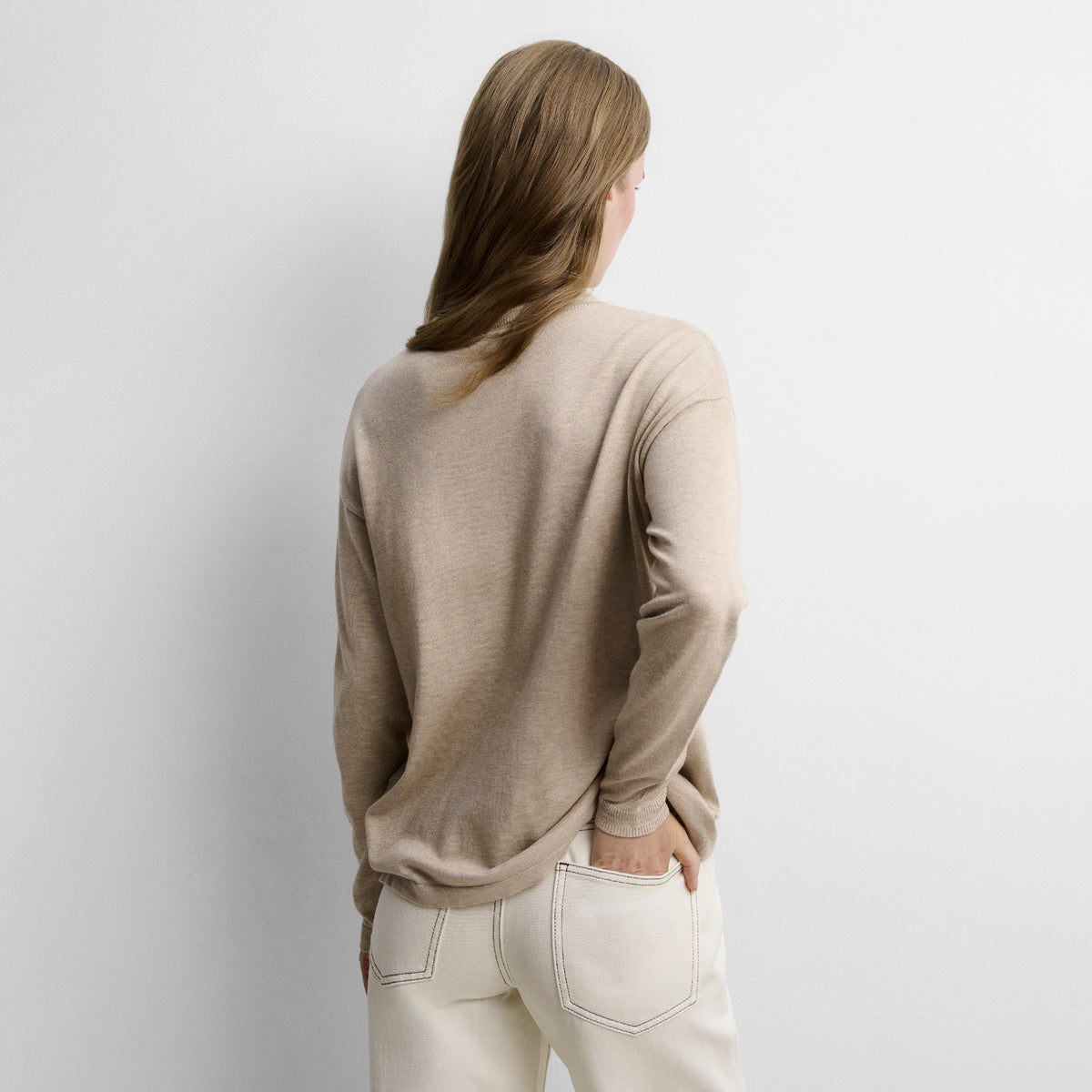 Pocket knit sweater