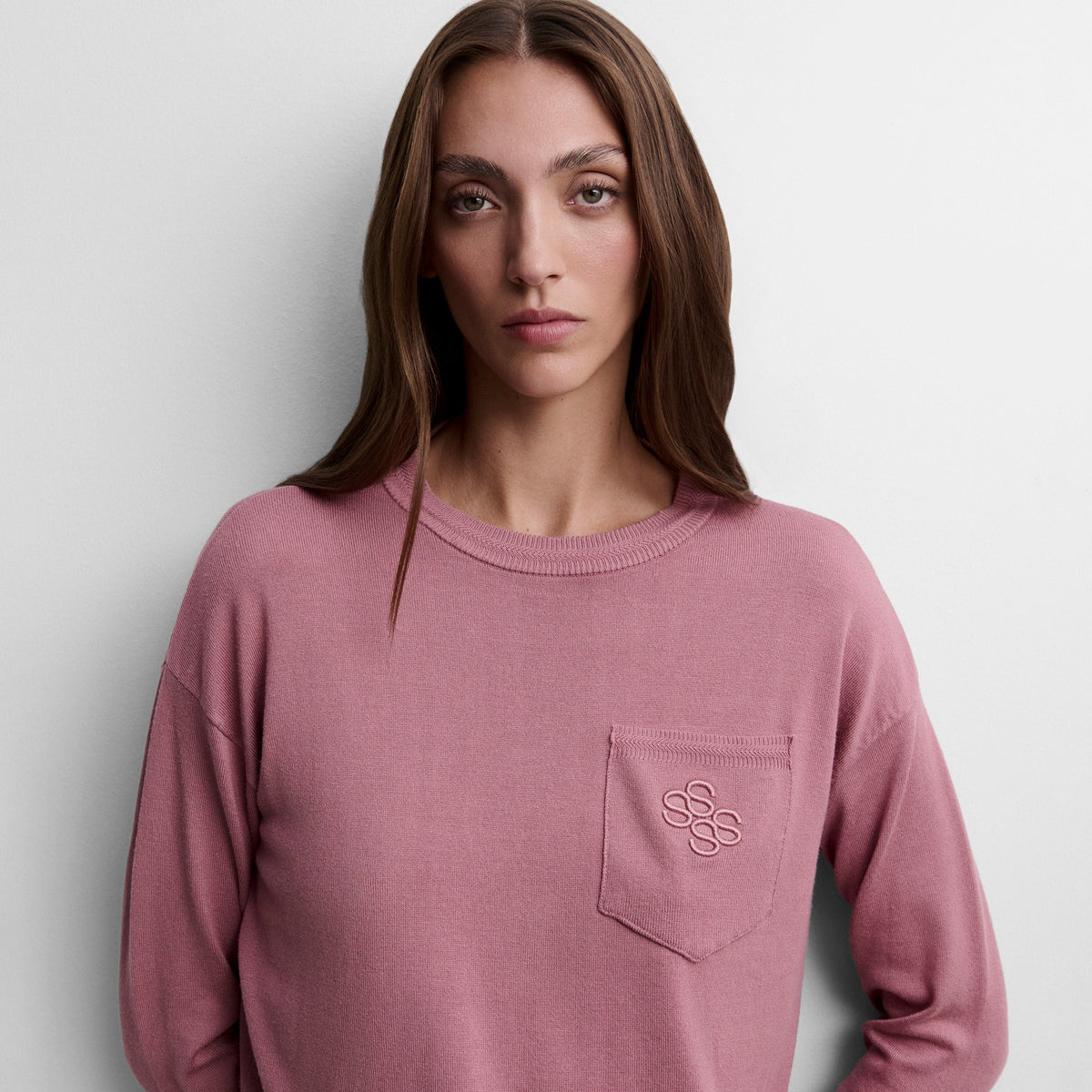 Pocket knit sweater