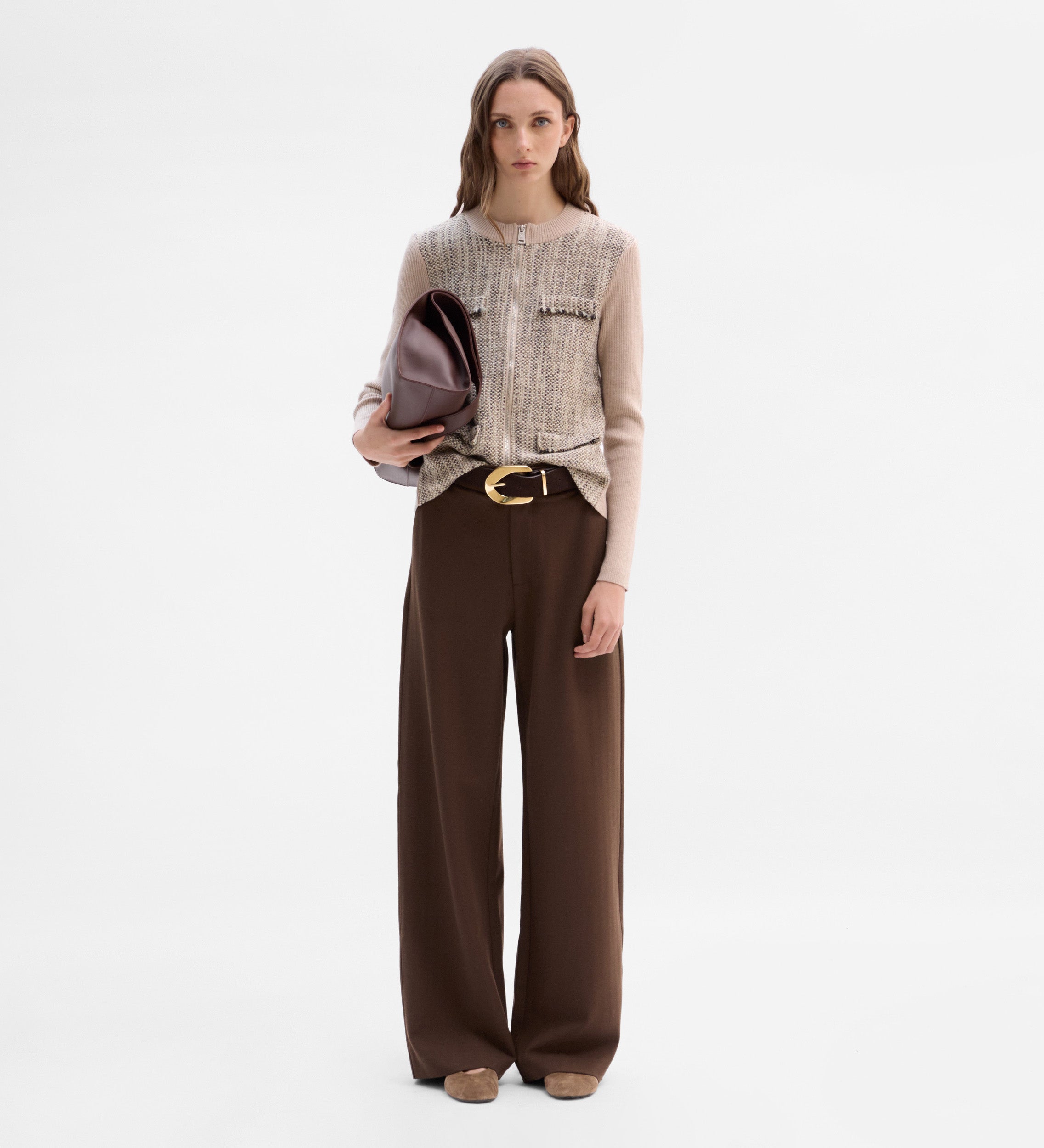 Pantalón pierna ancha