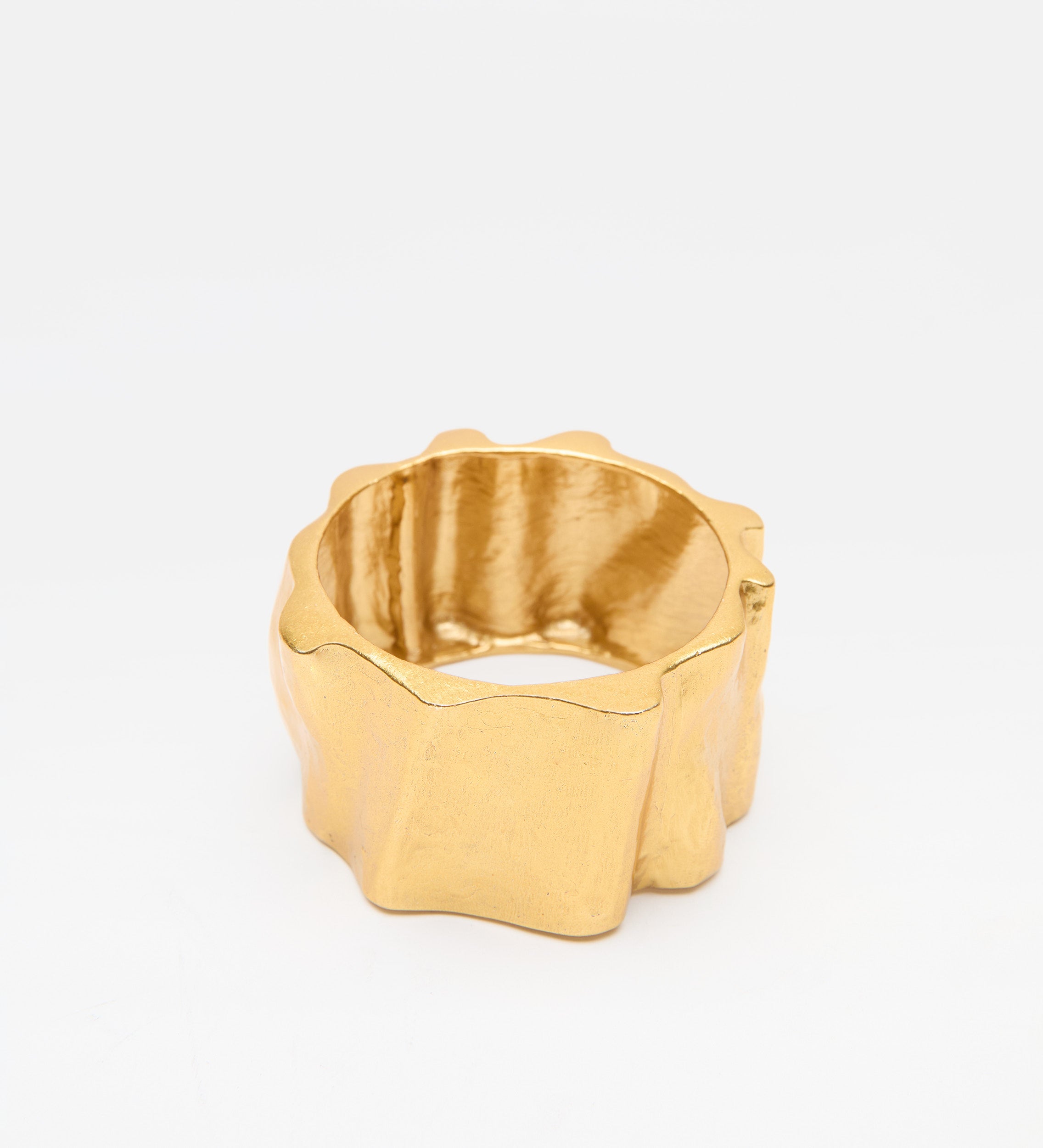 Bracelet large texturé