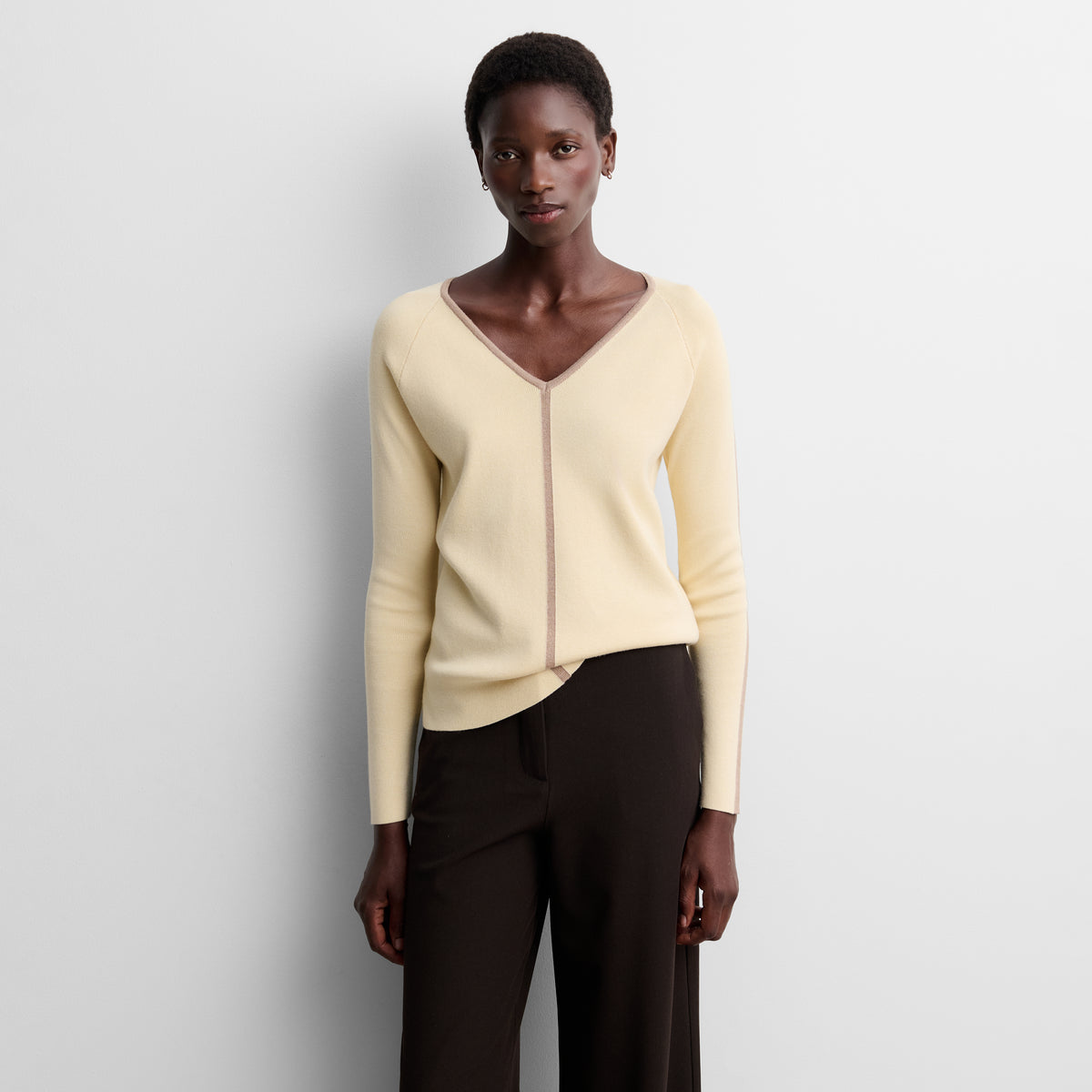 Pull col en V