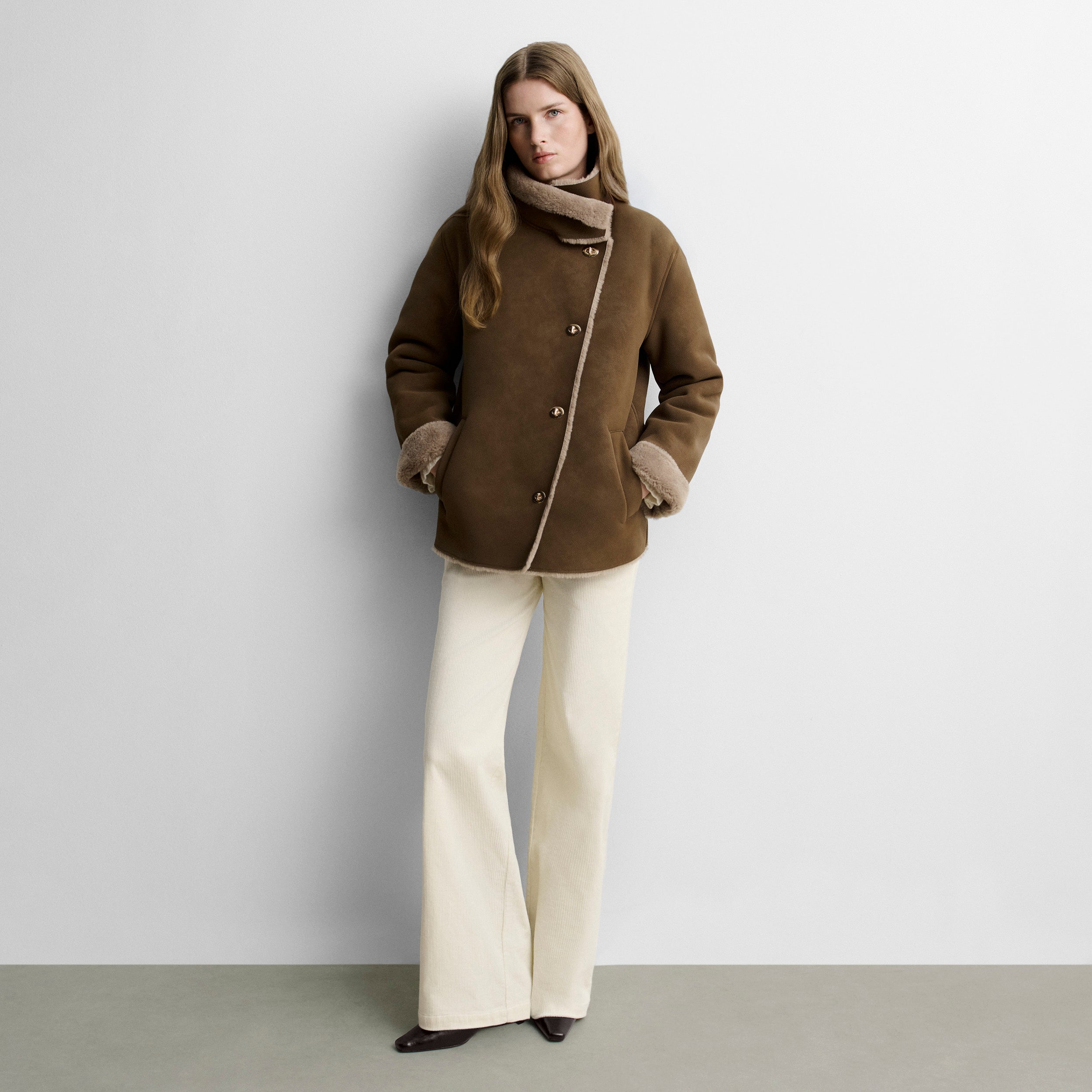 Chaquetón ecopelo