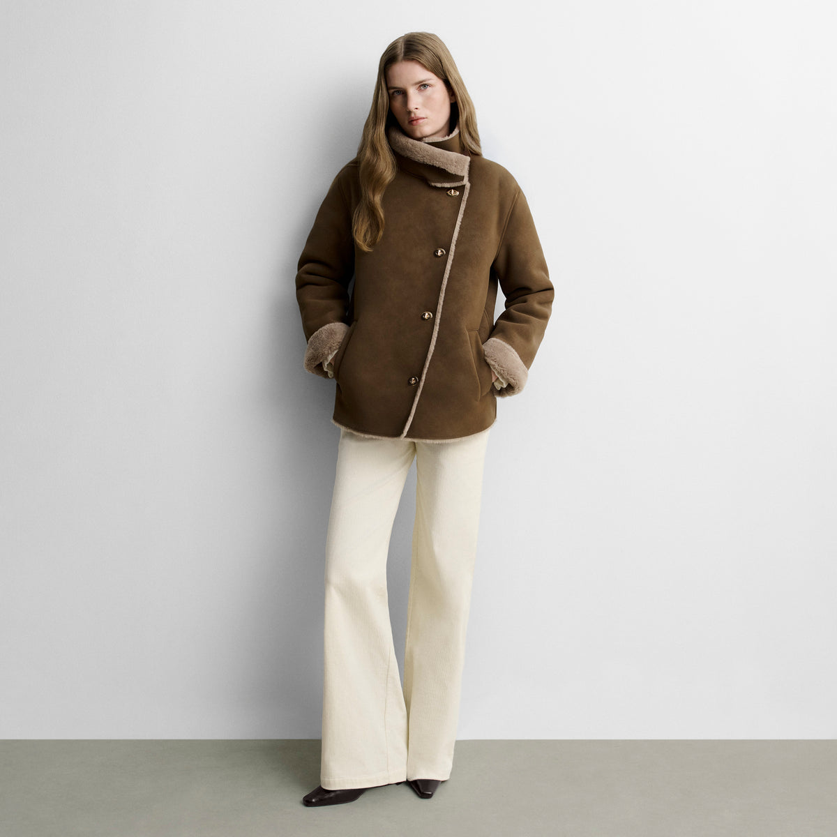 Chaquetón ecopelo