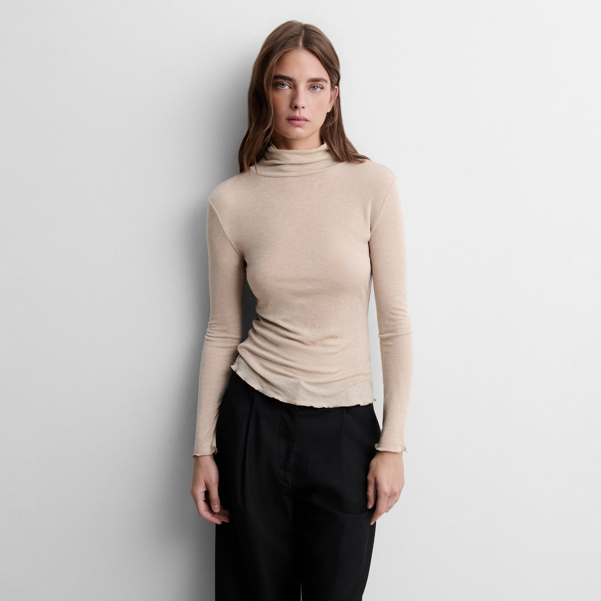 Camiseta cuello alto