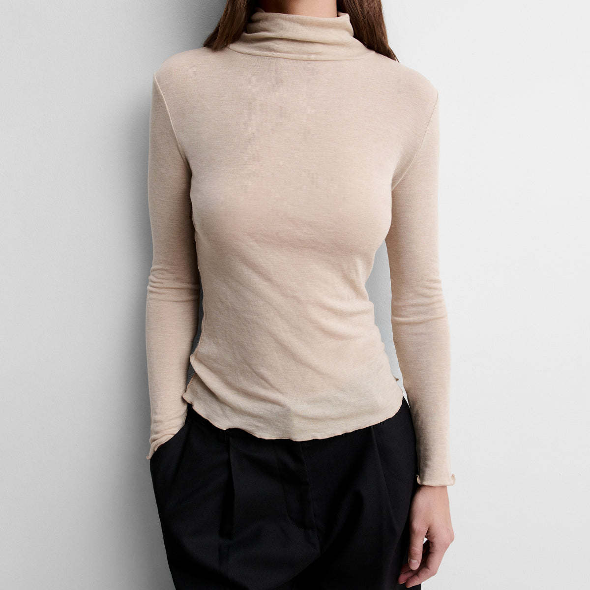 Camiseta cuello alto
