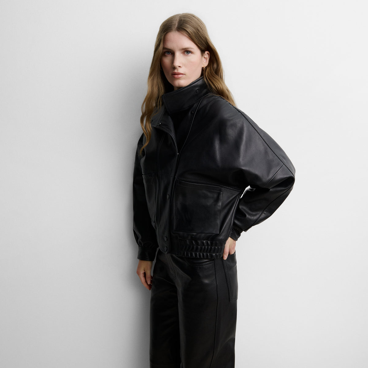 Chaqueta bomber napa