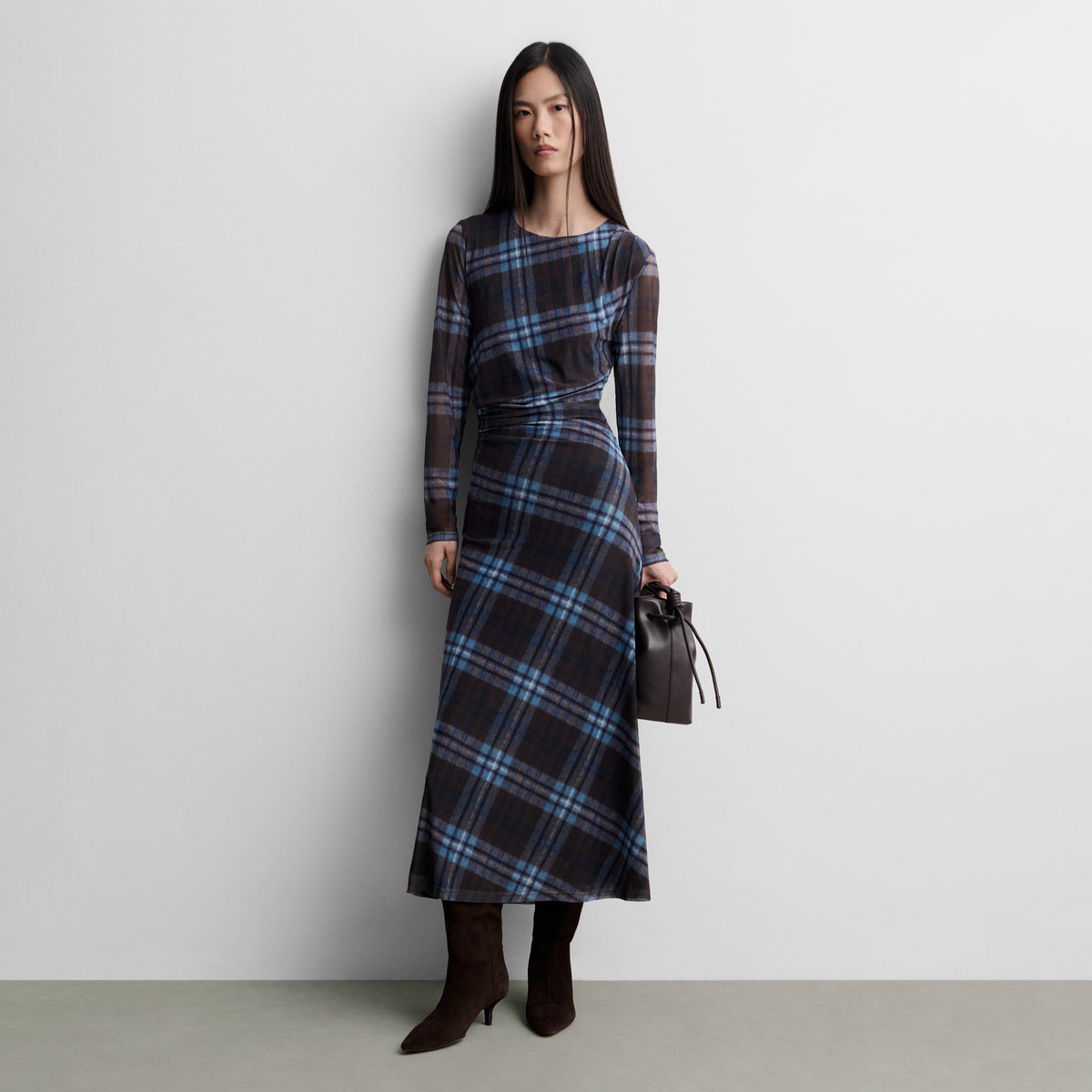 Vestido tul estampado