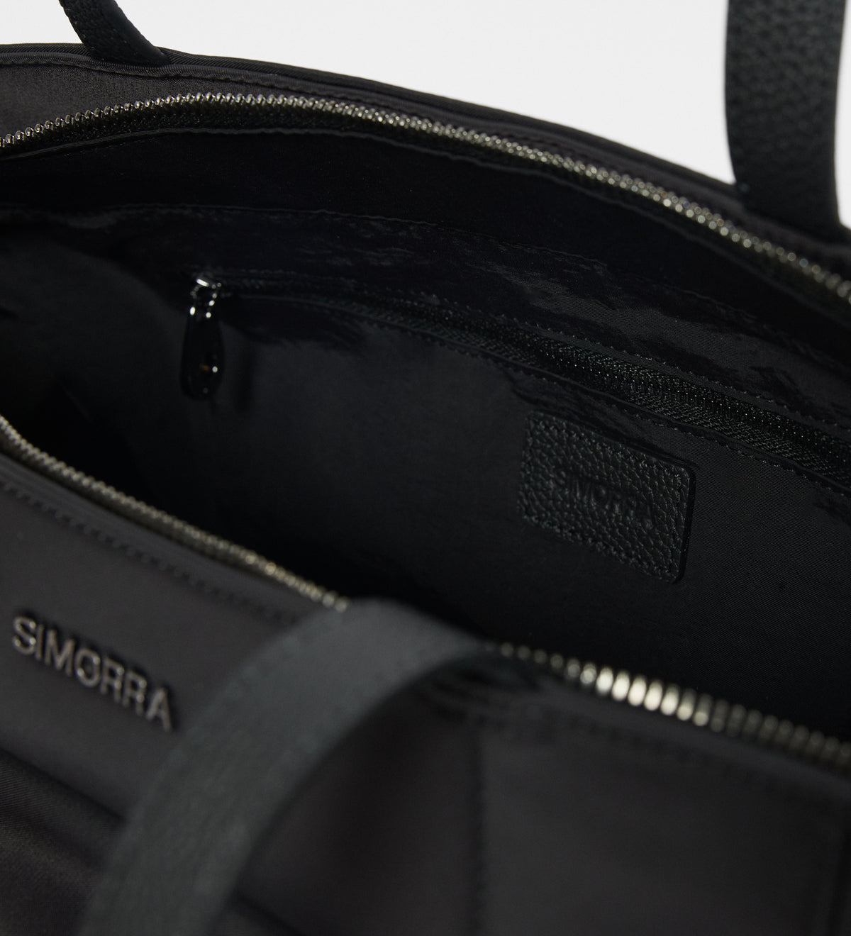 Technical fabric shopper bag