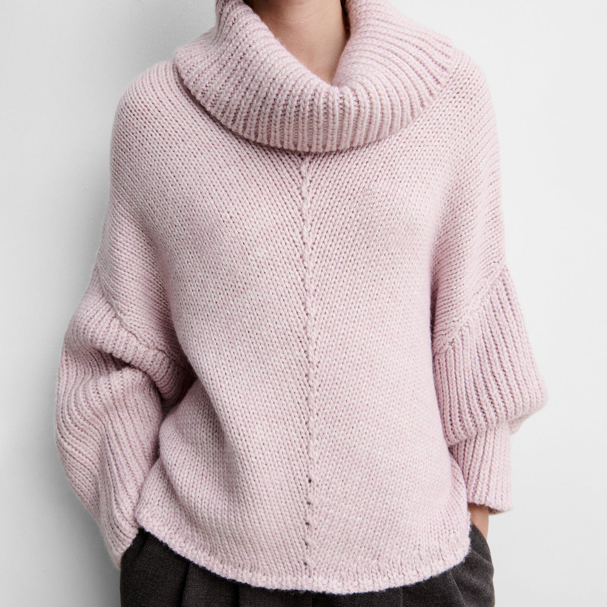 Jersey cuello vuelto