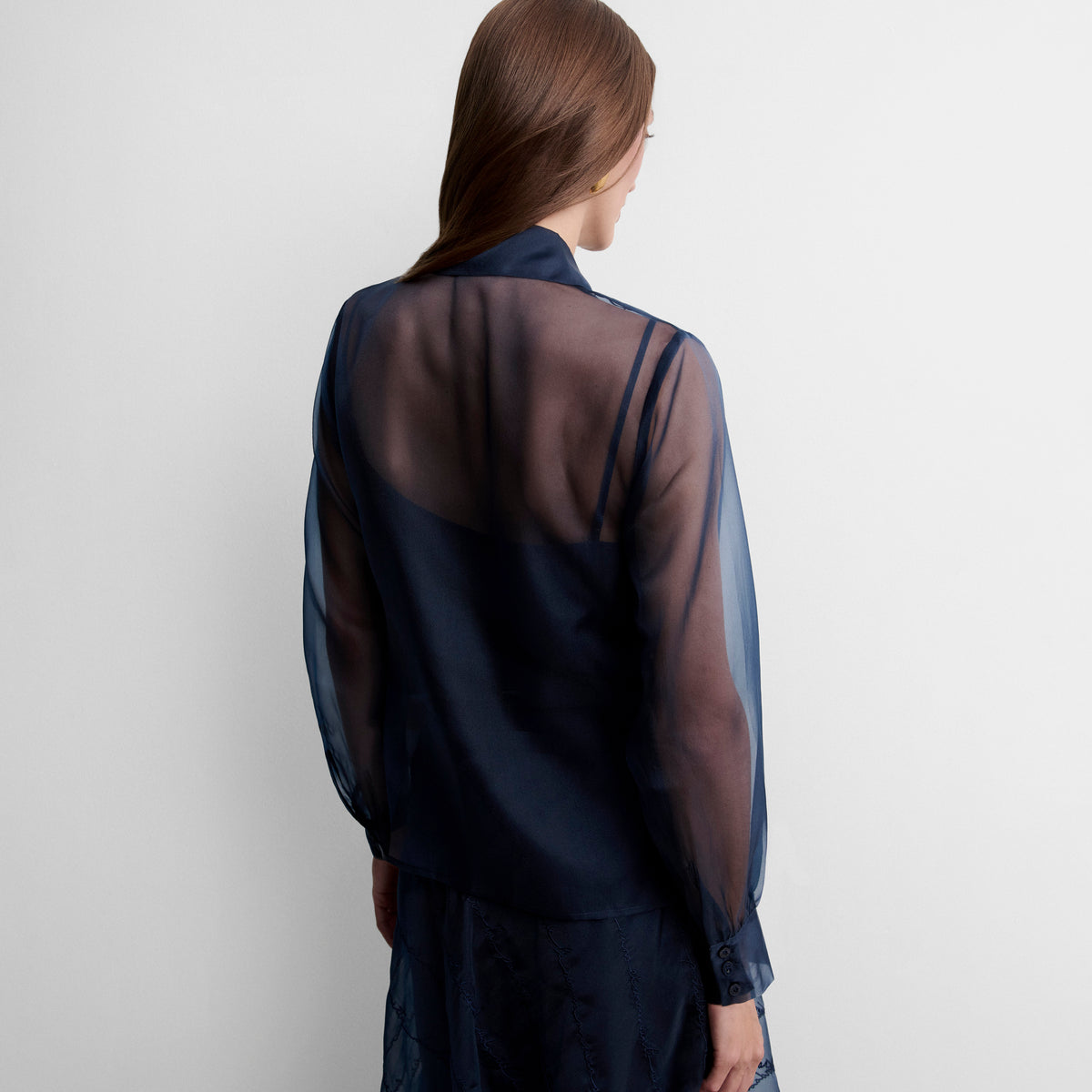 Chemise en organza