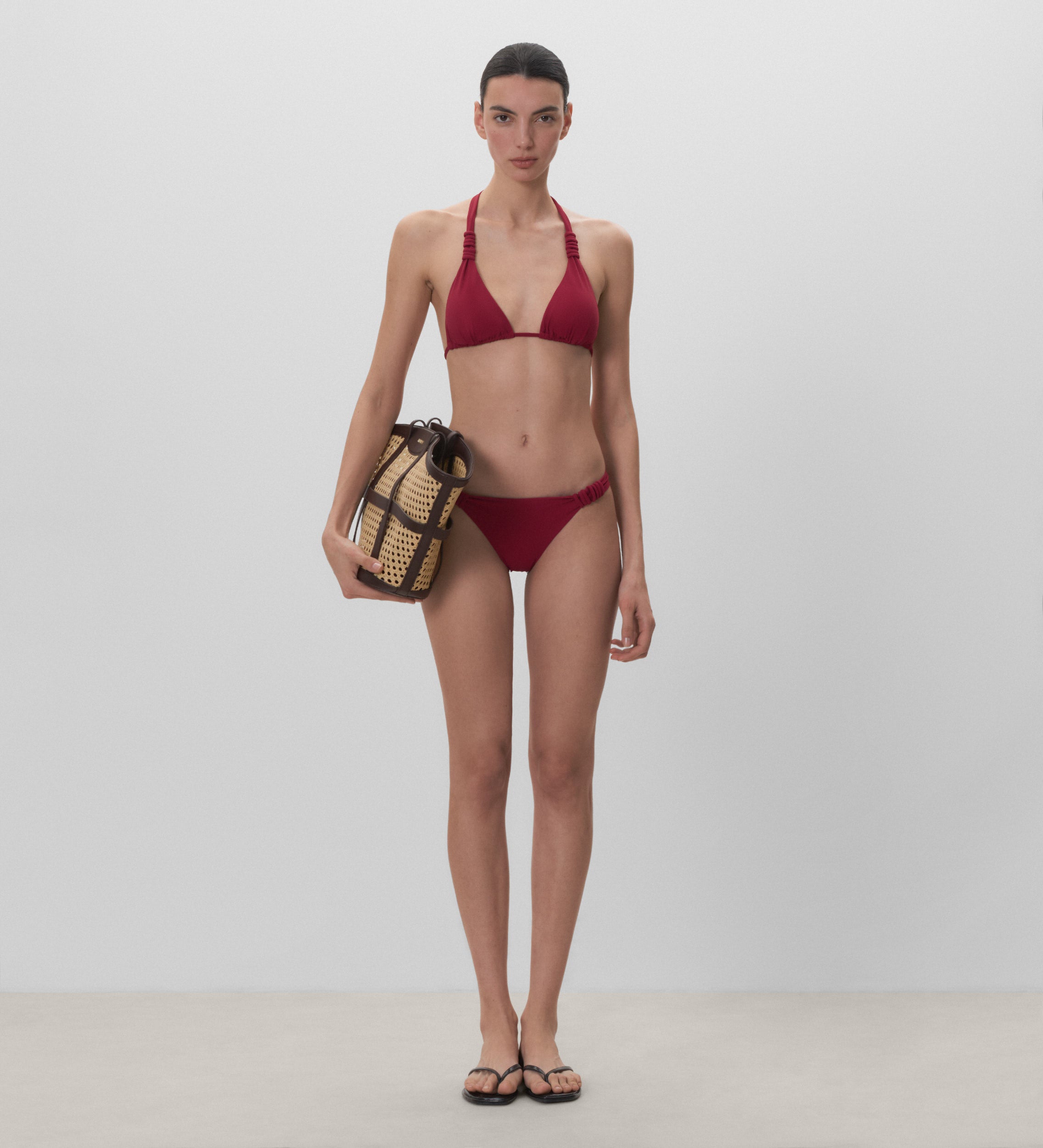 Top de bikini triangular
