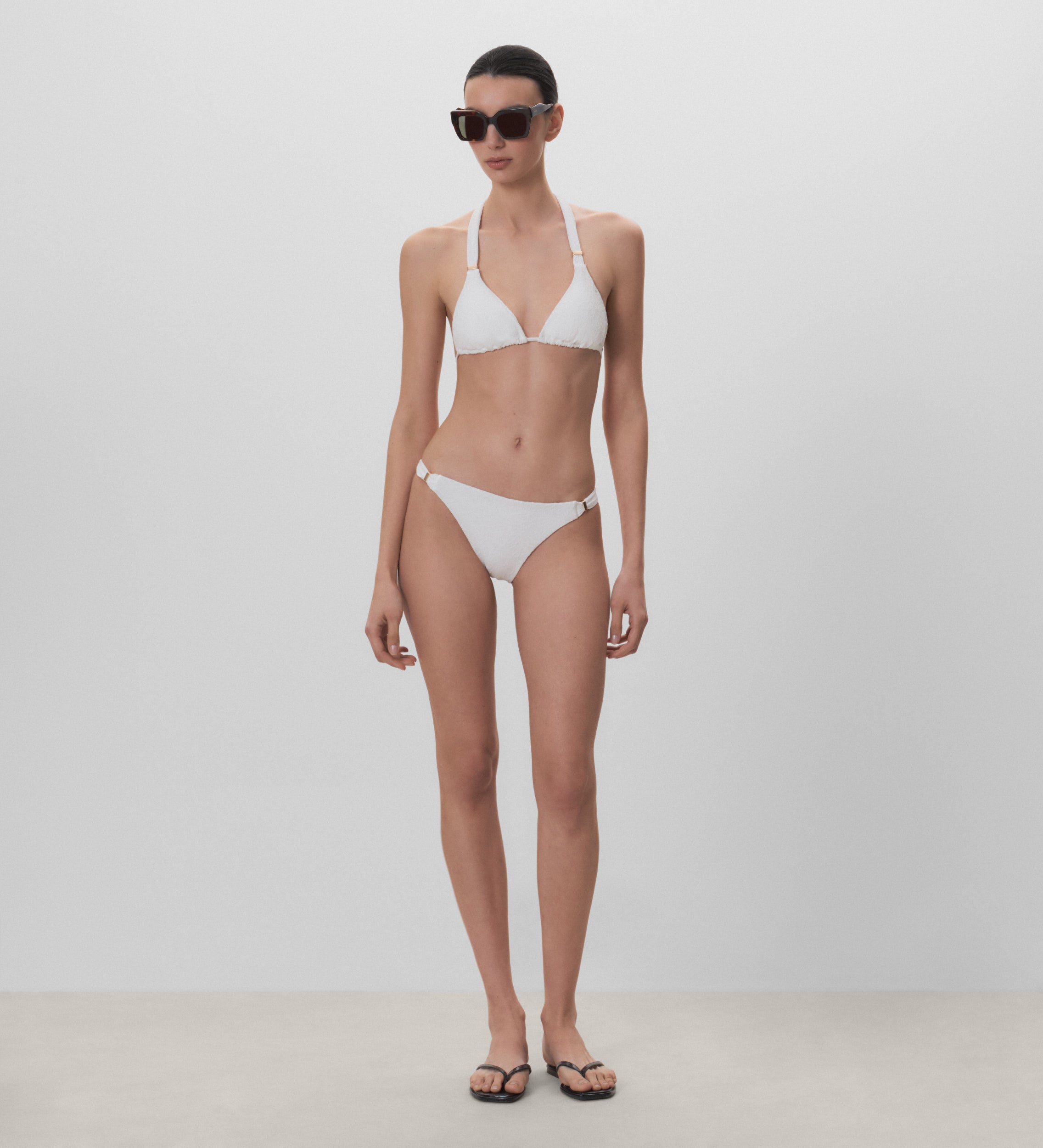 Top de bikini jacquard