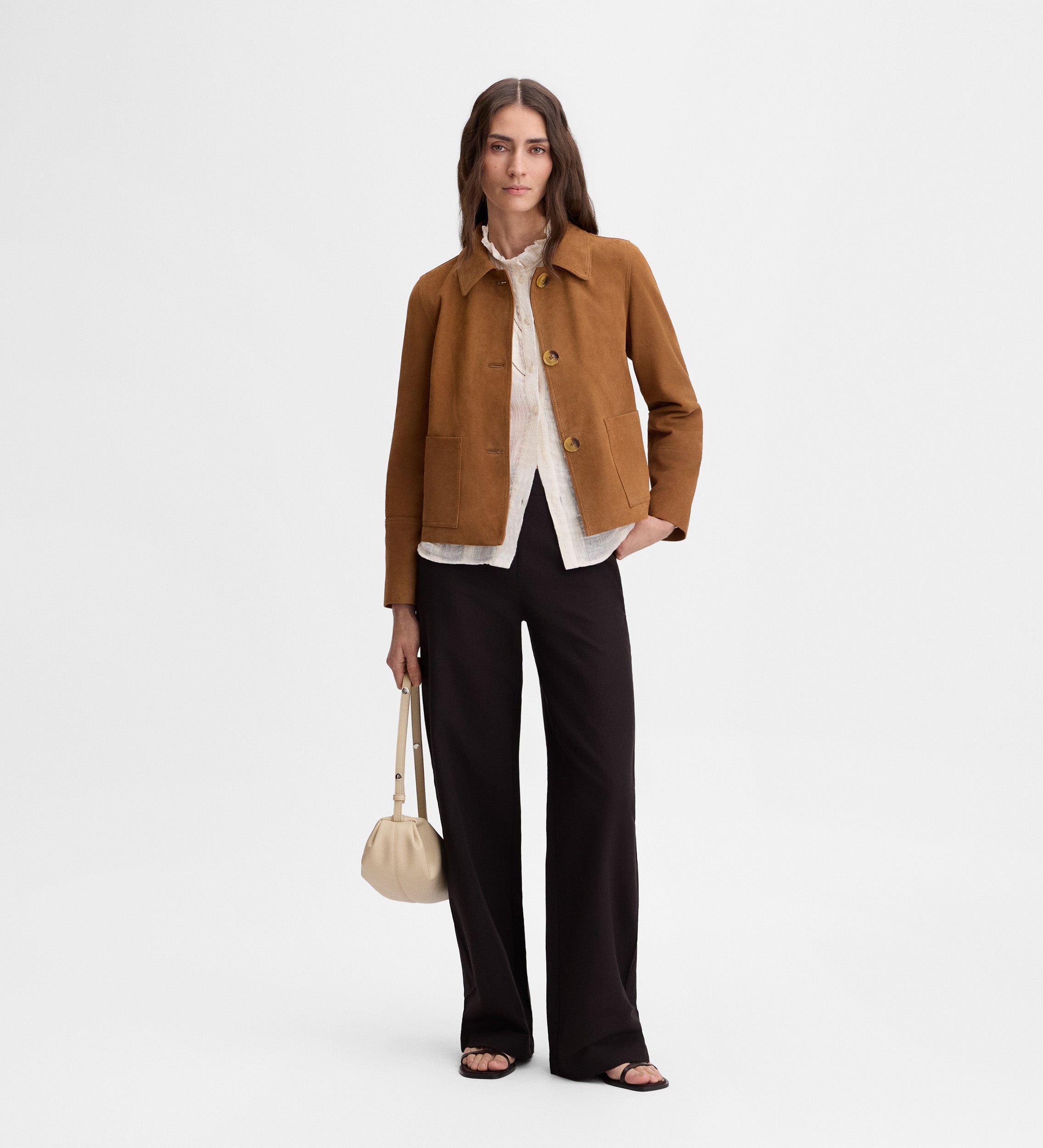 Chaqueta corta ante