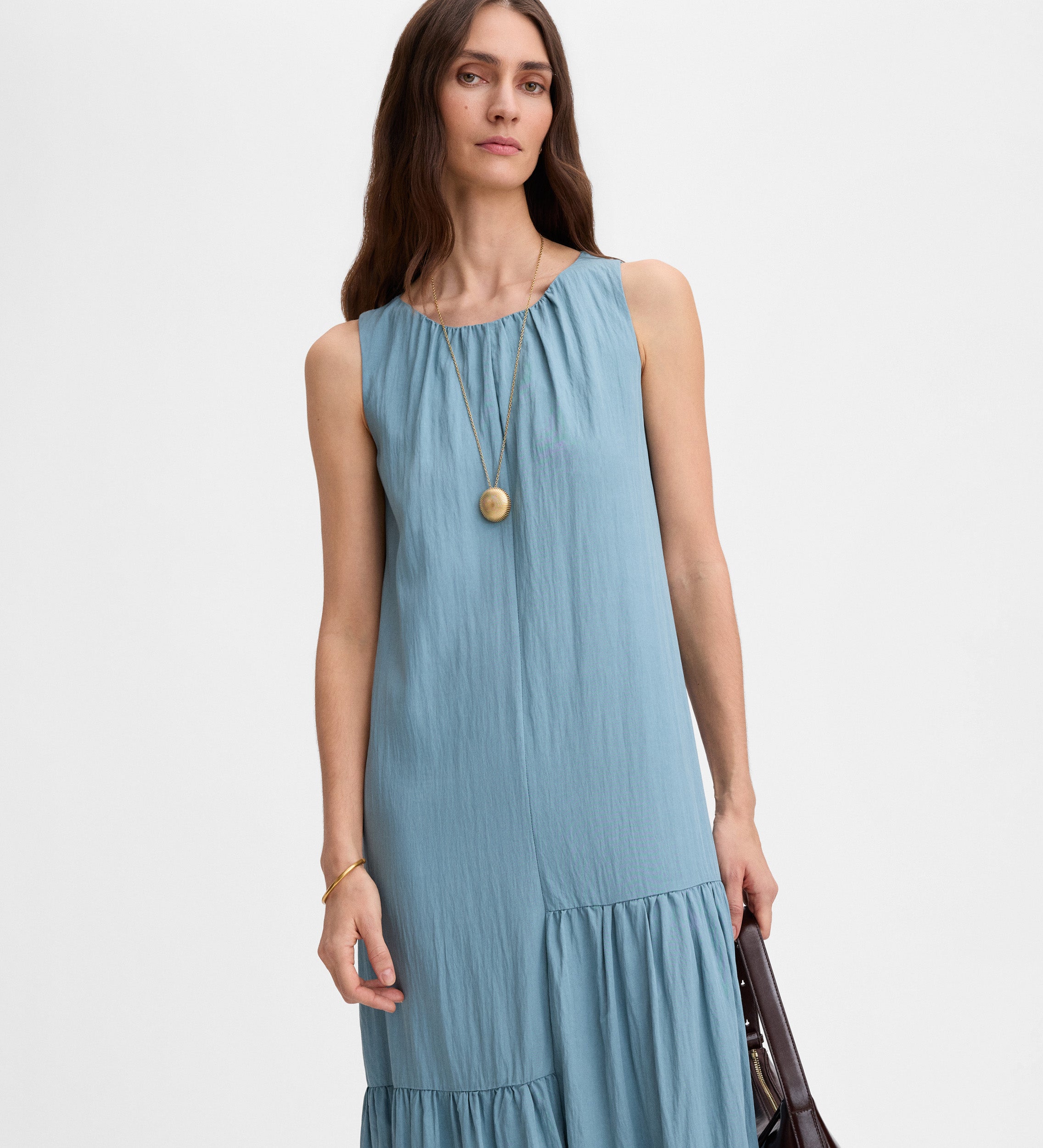 Vestido largo fluido