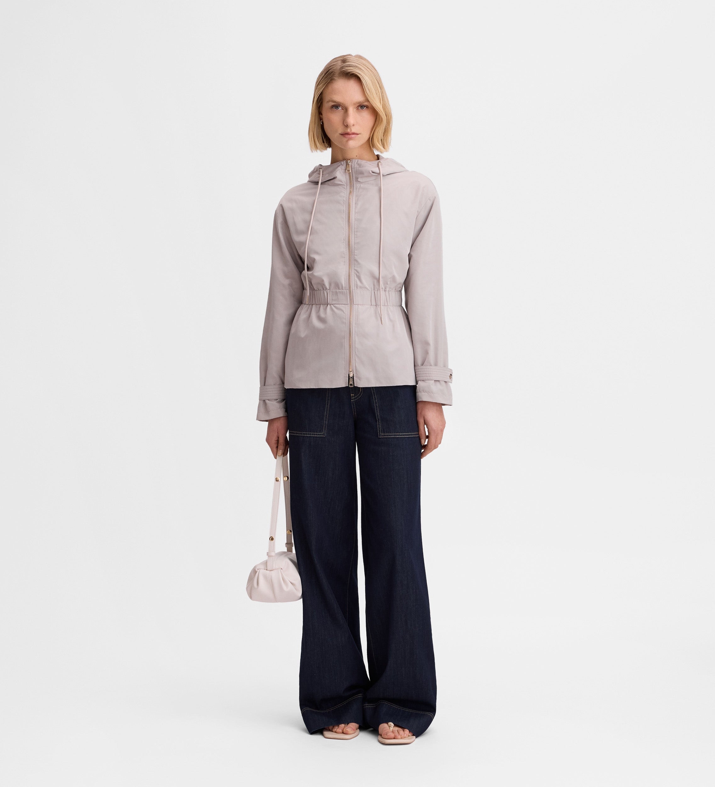 Parka courte ajustée