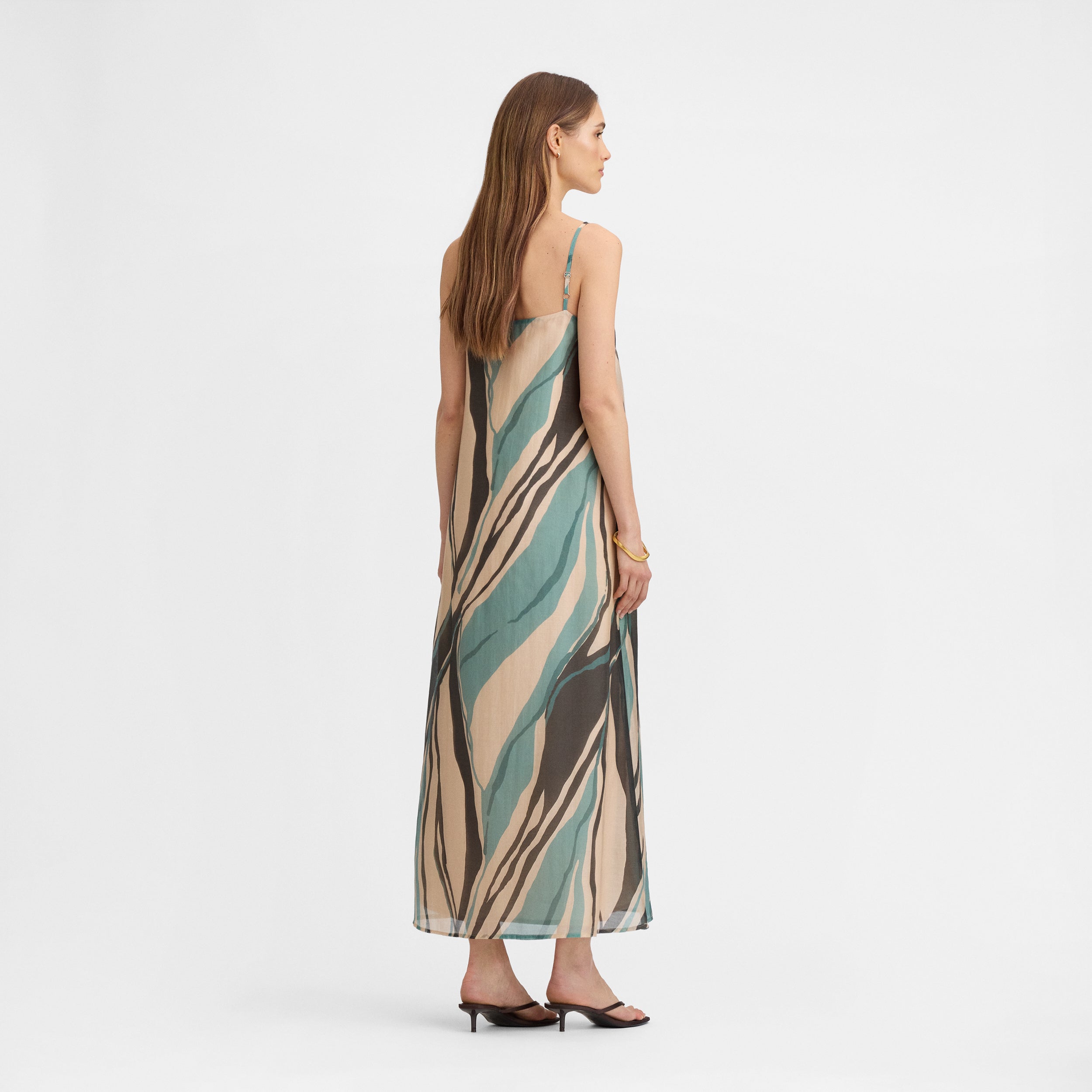 Robe à bretelles imprimée