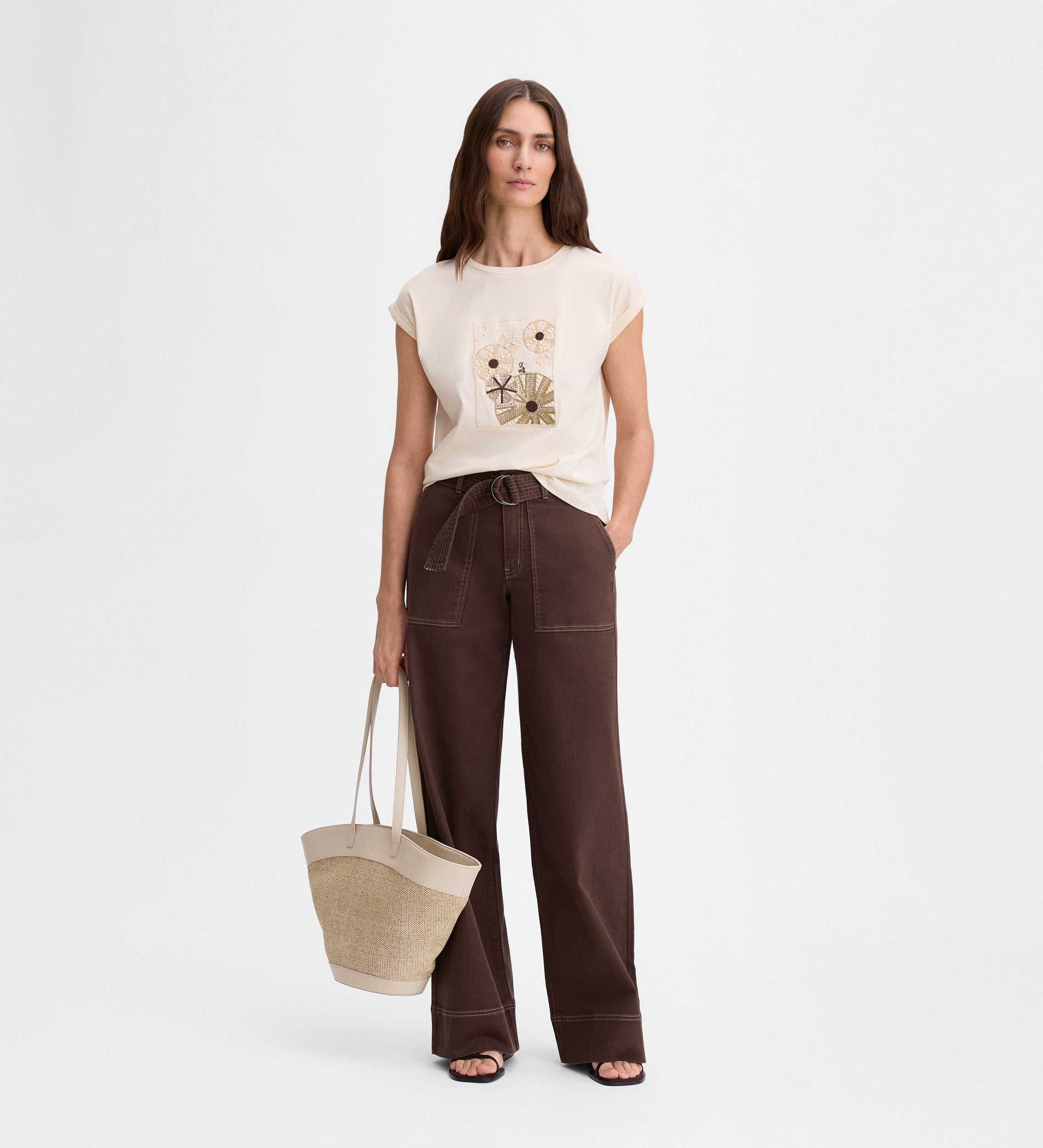 T-shirt brodé