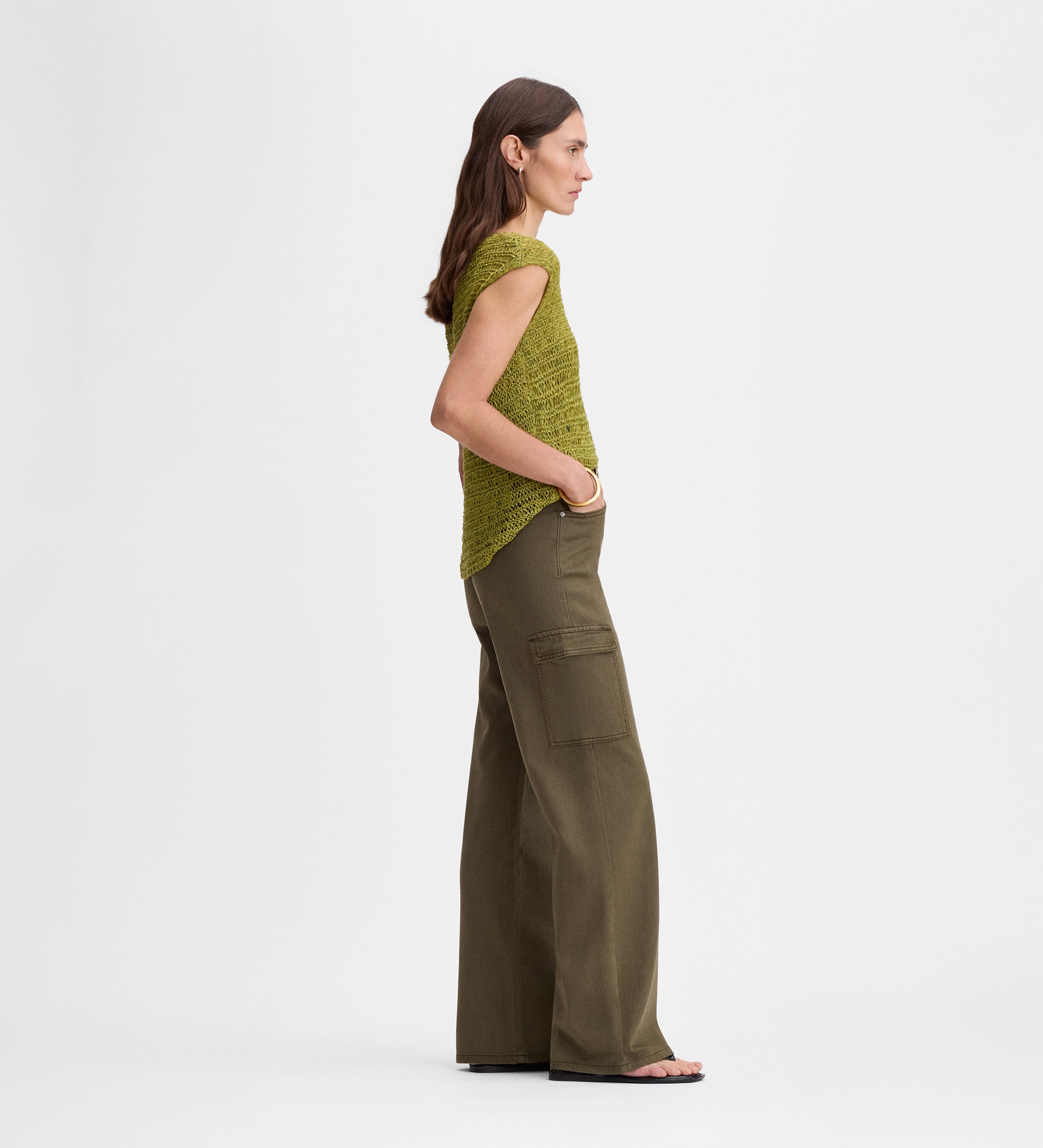 Pantalón vaquero cargo