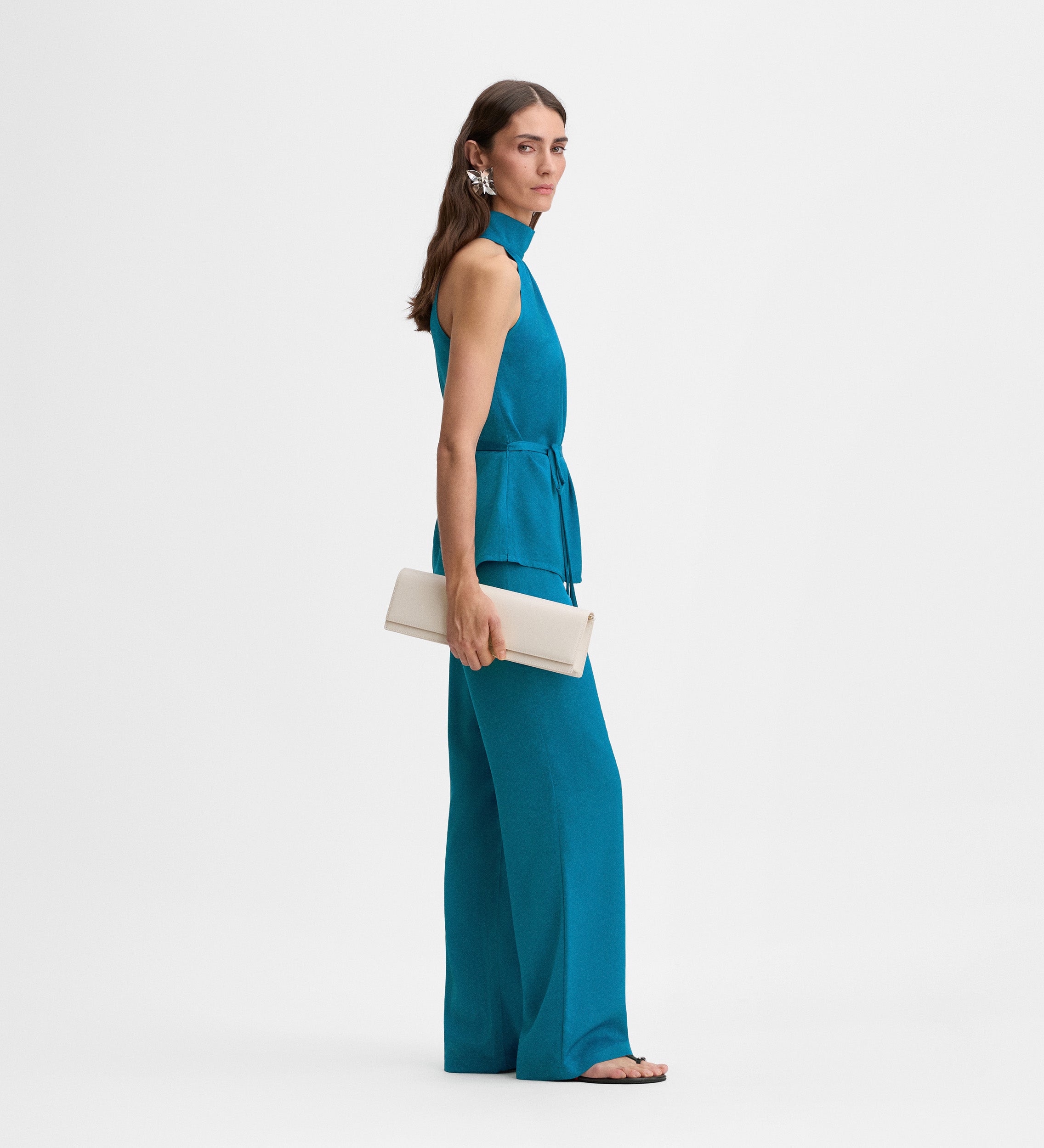 Top halter cinturón