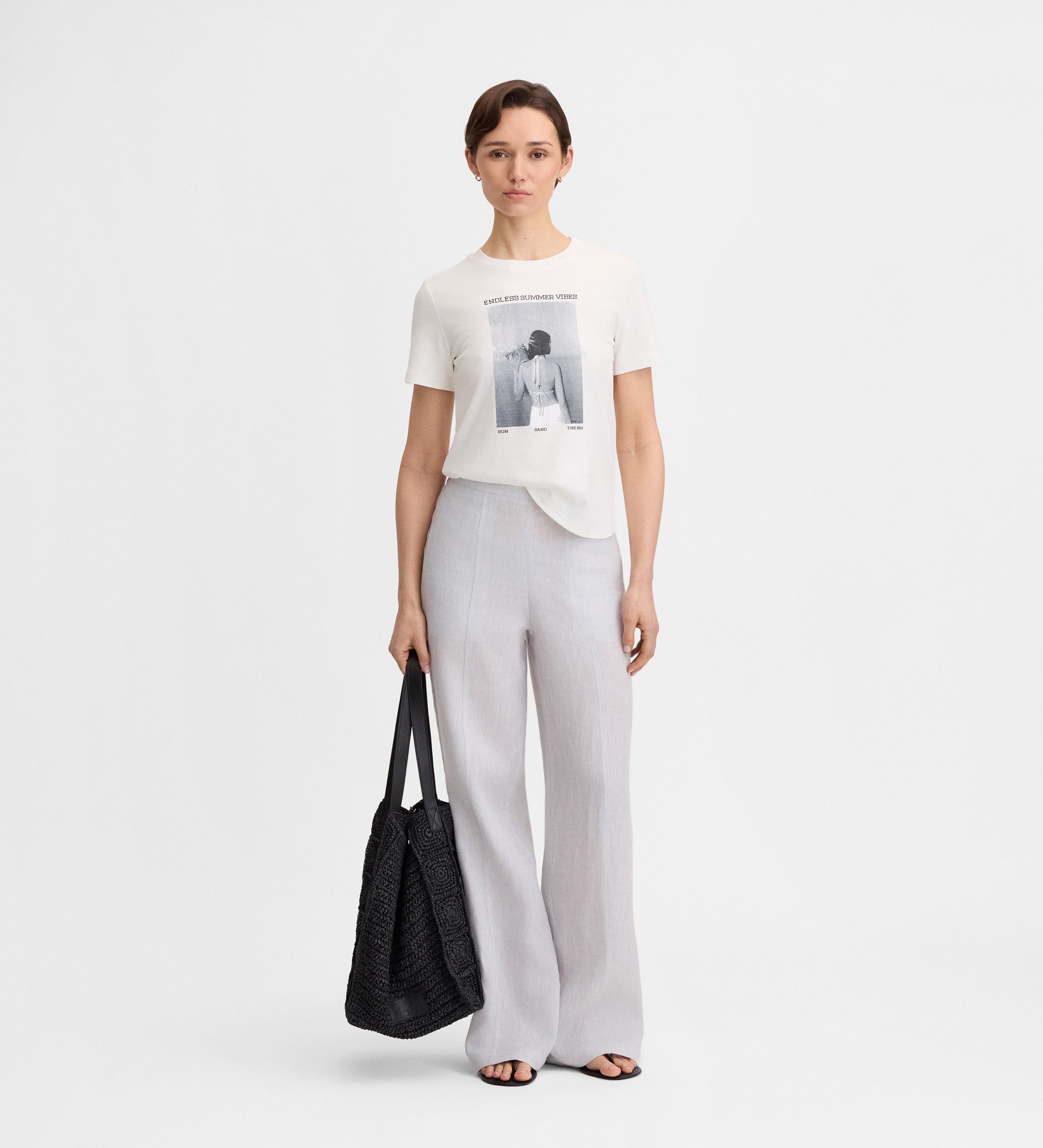 Embroidered t-shirt