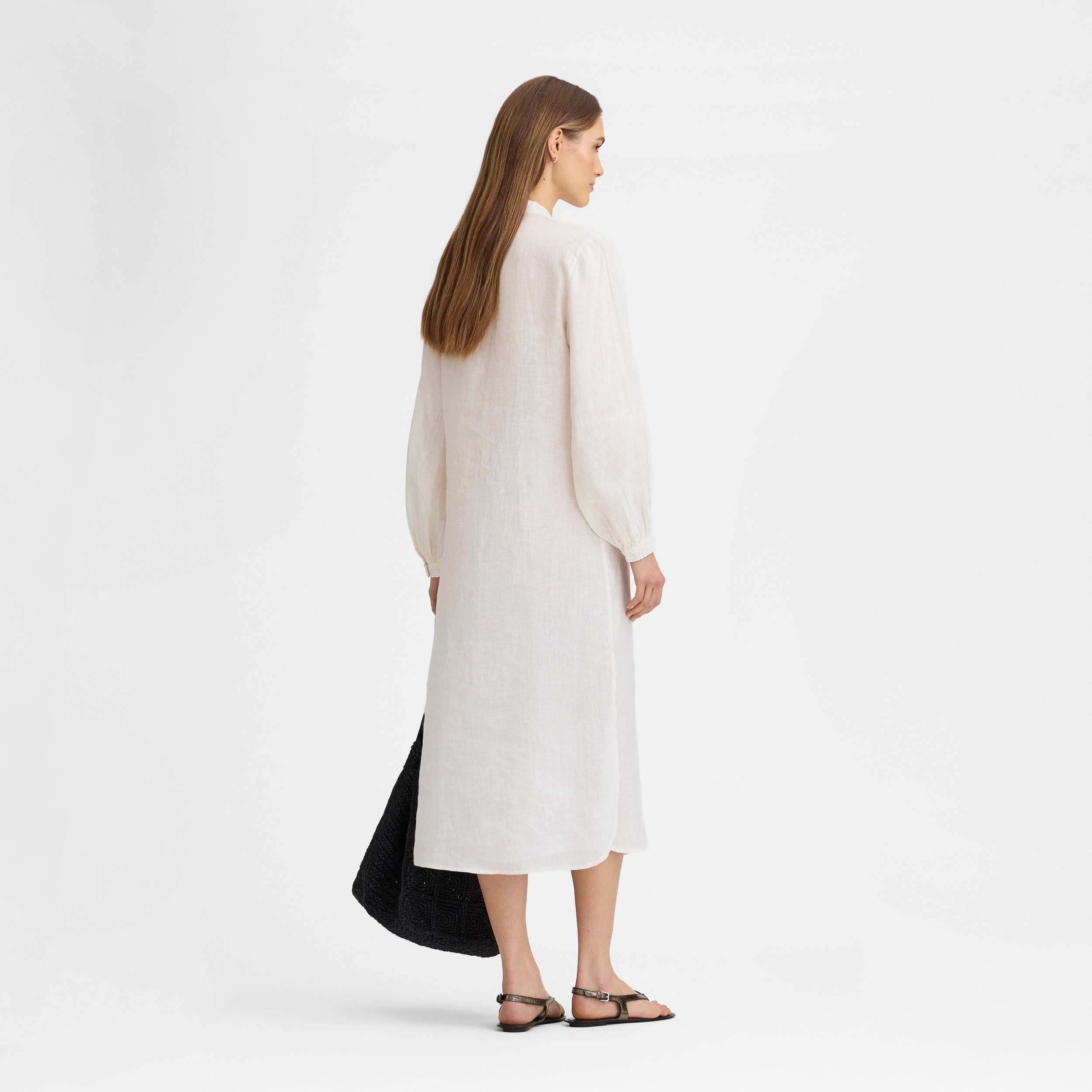 Vestido lino kaftan