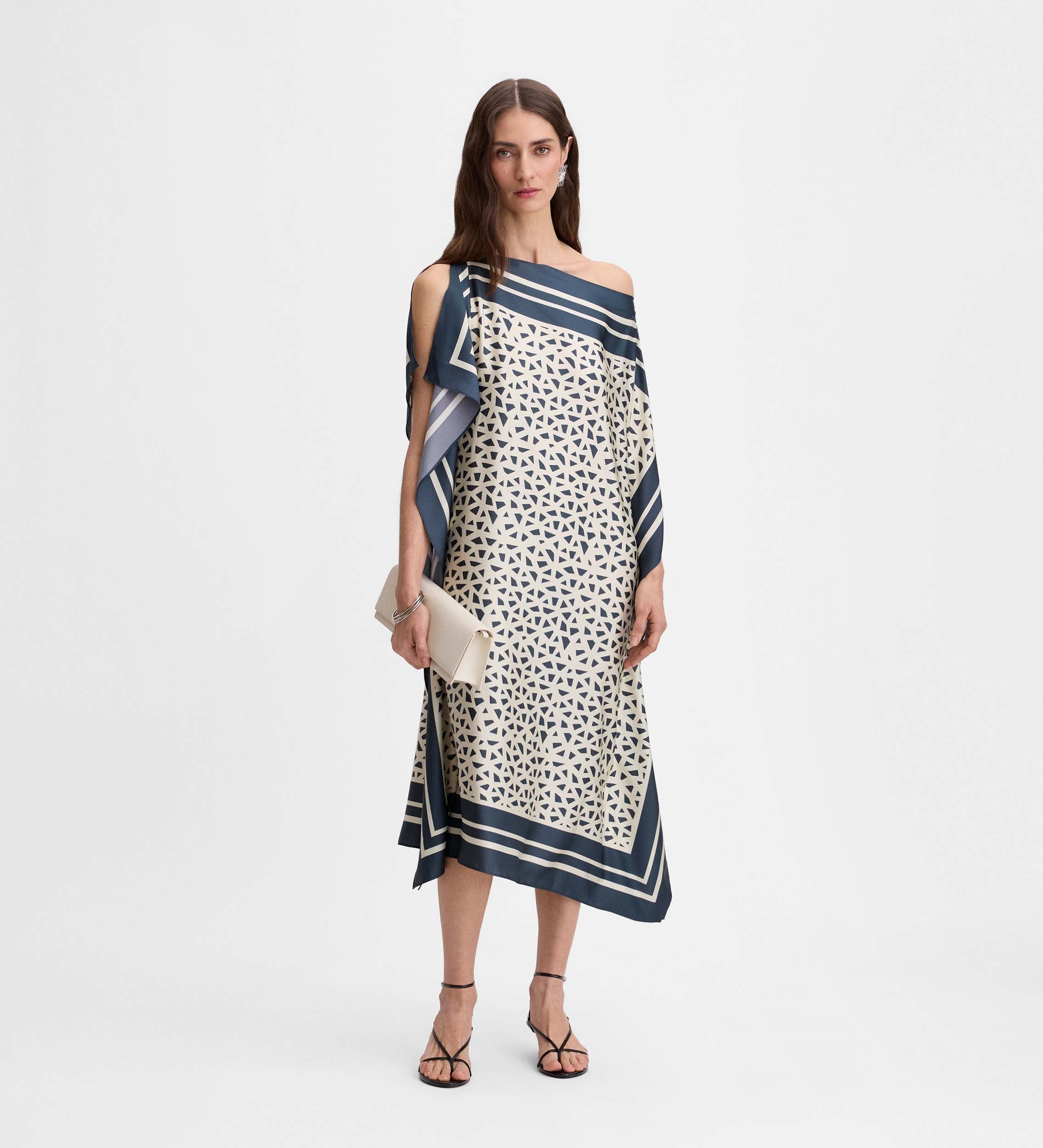Vestido estampado pañuelo