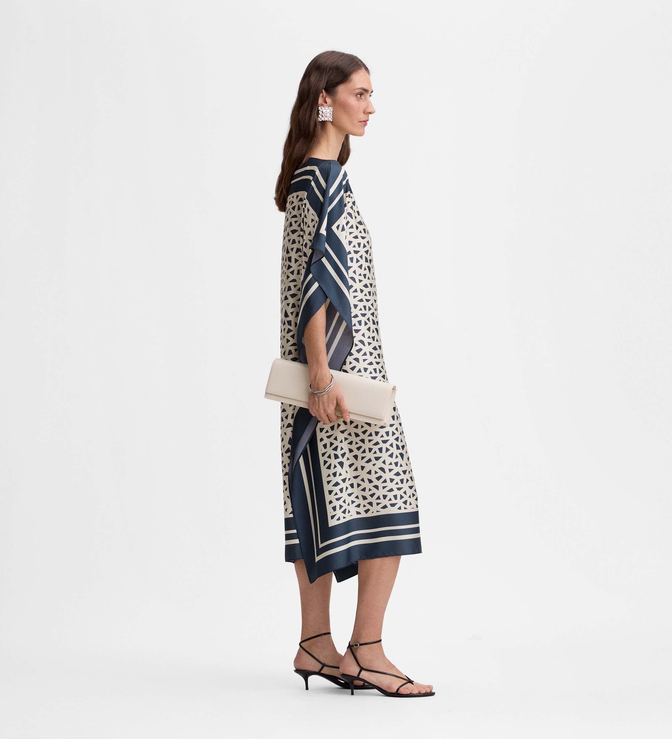 Vestido estampado pañuelo
