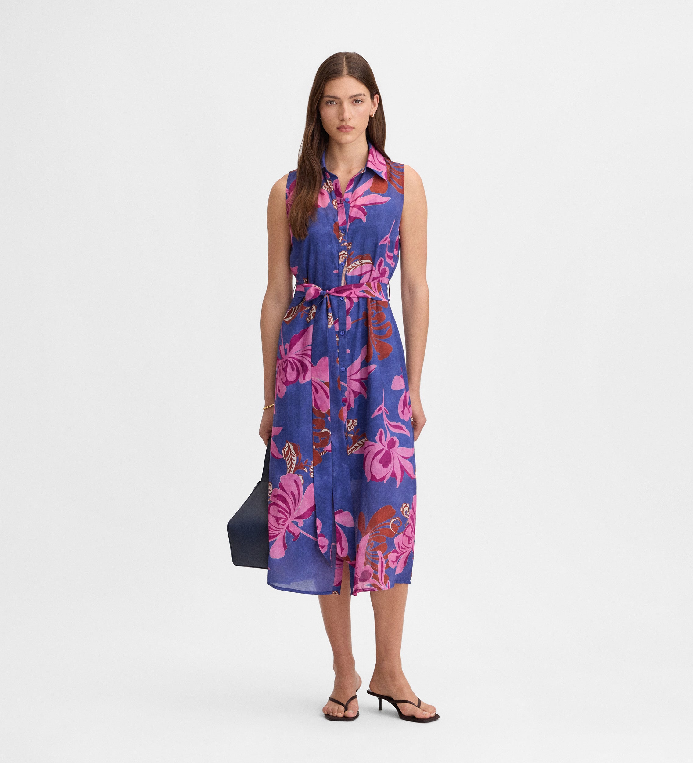 Robe chemise imprimée