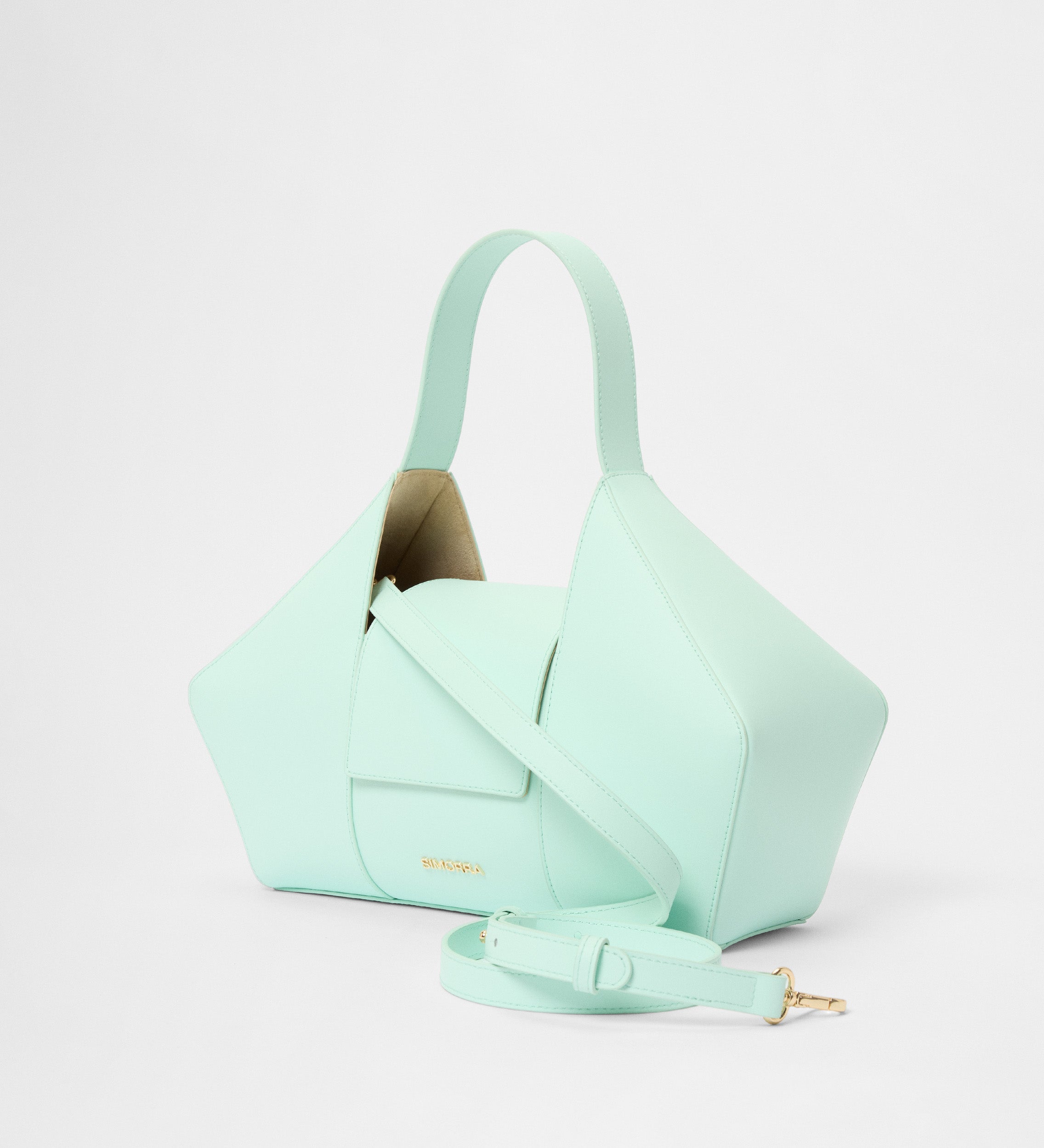 Bolso diseño geométrico