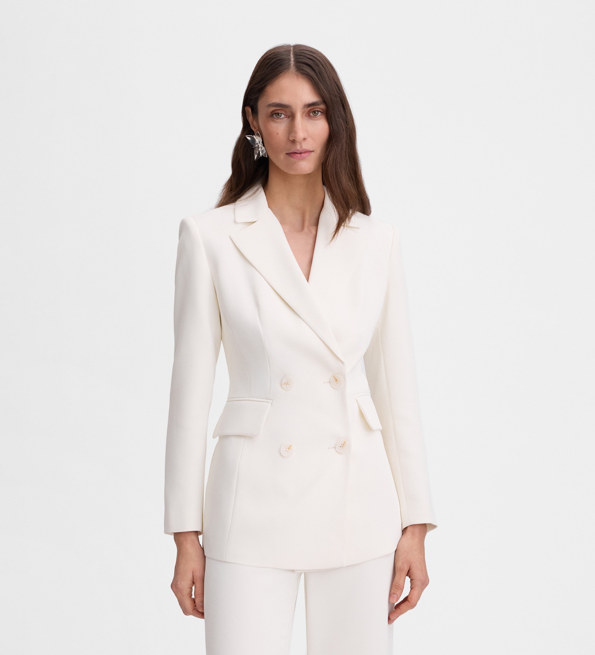 Double-breasted tailored jacket
