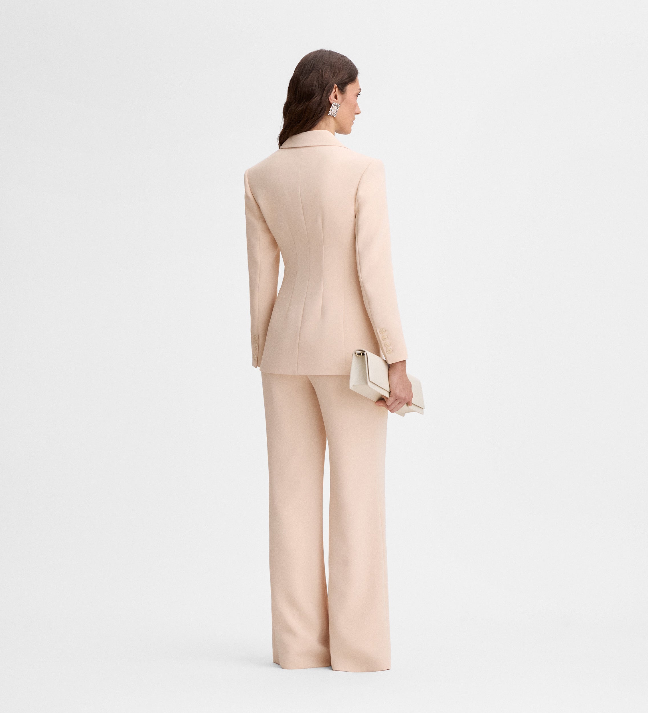 Double-breasted tailored blazer