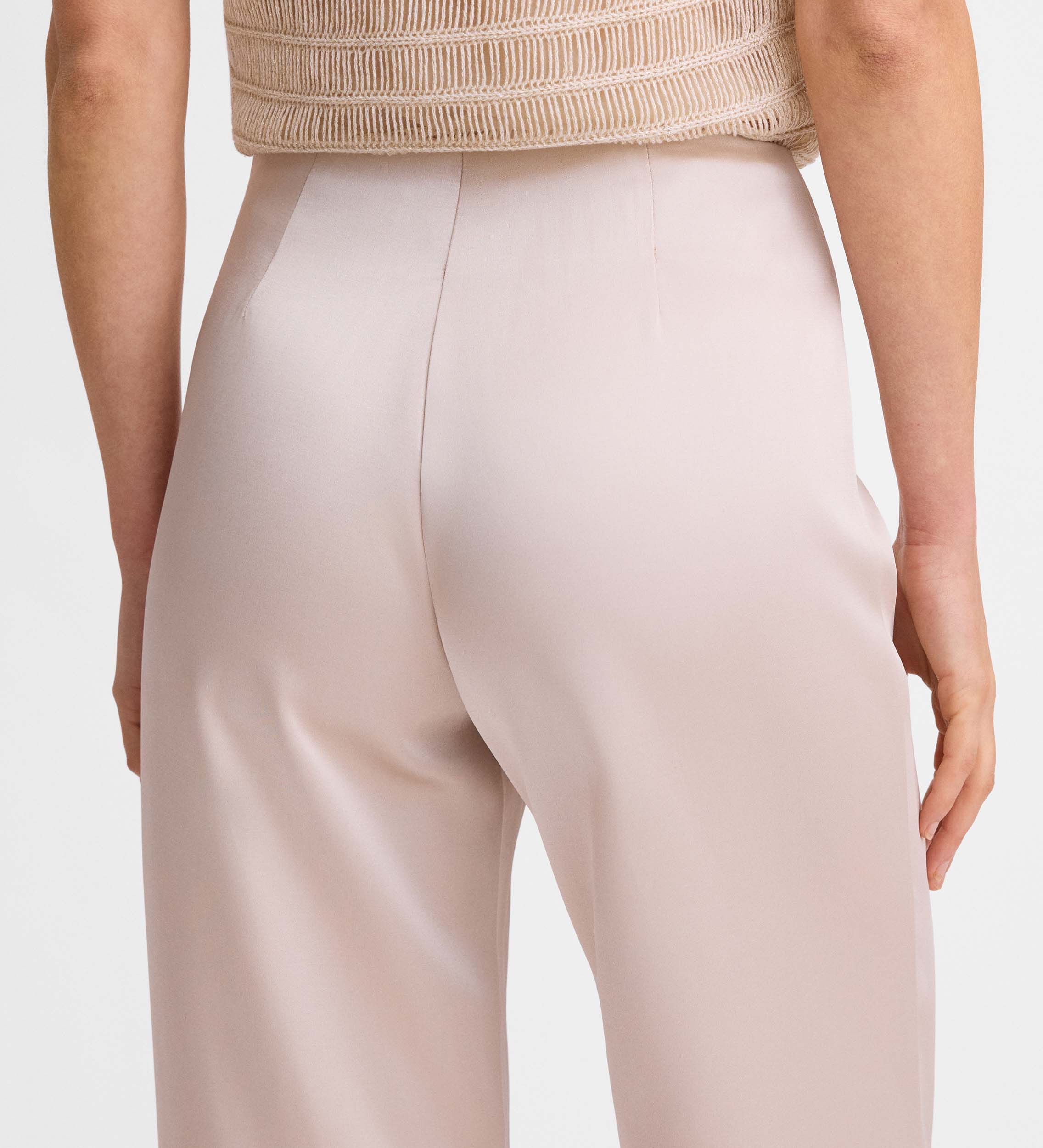 Pantalón palazzo satén