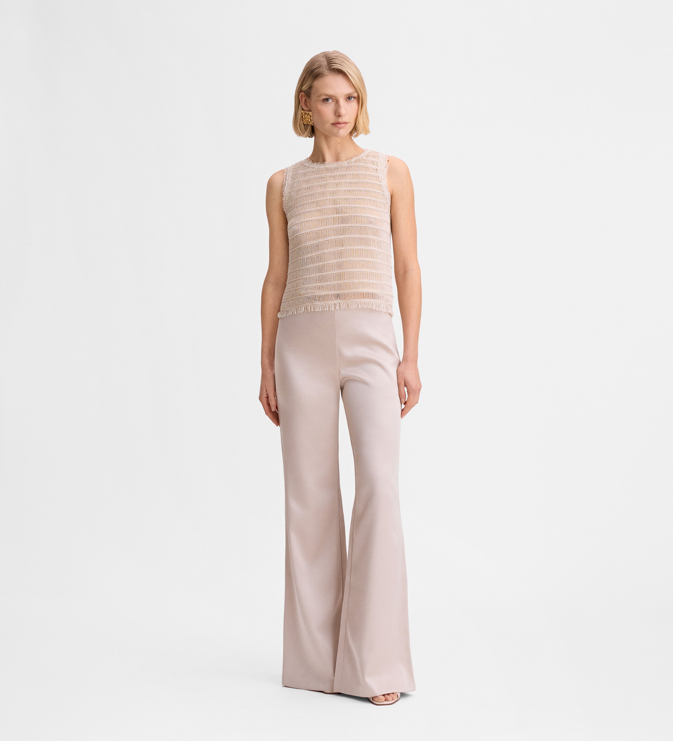 Fancy knit top