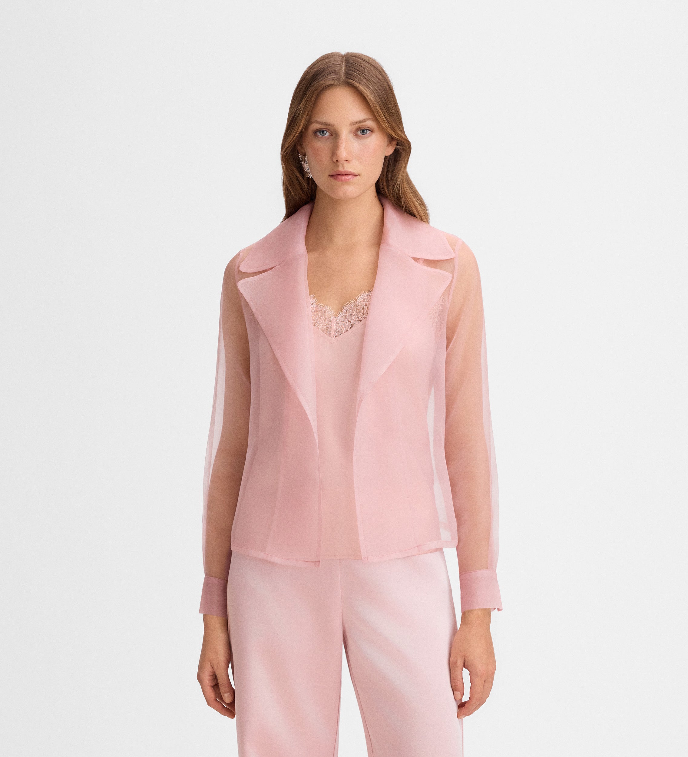 Chaqueta de organza